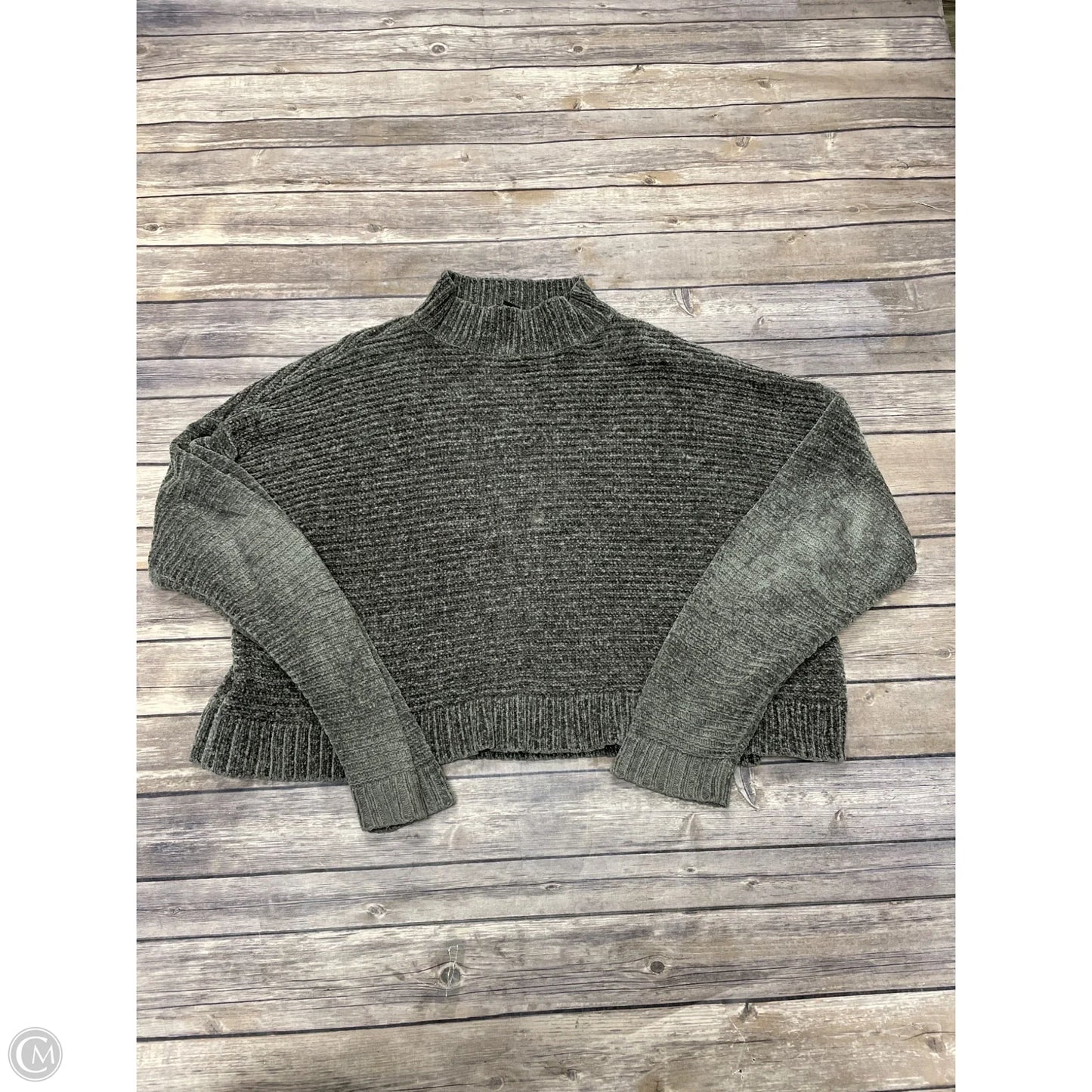 Sweater By Forever 21 In Green, Size: M
