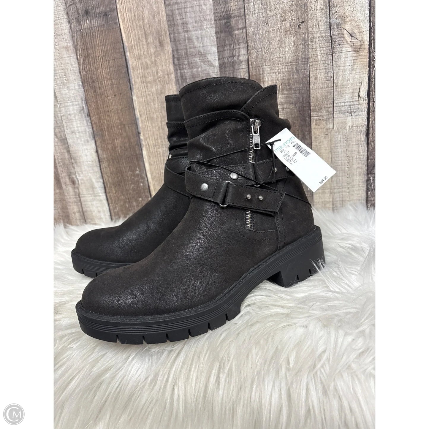 Boots Ankle Flats By Maurices In Brown, Size: 7.5