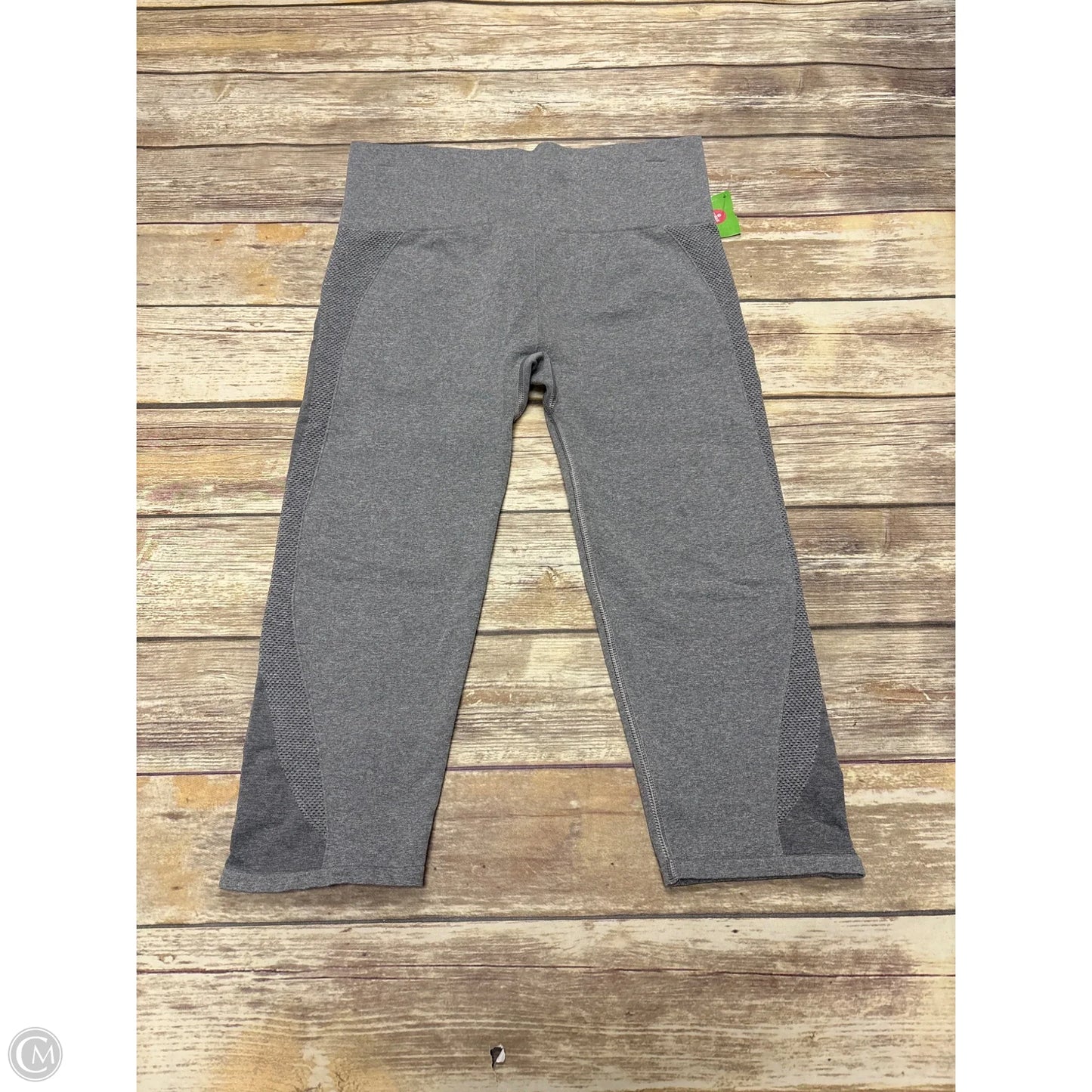 Athletic Leggings By Tek Gear In Grey, Size: Xl