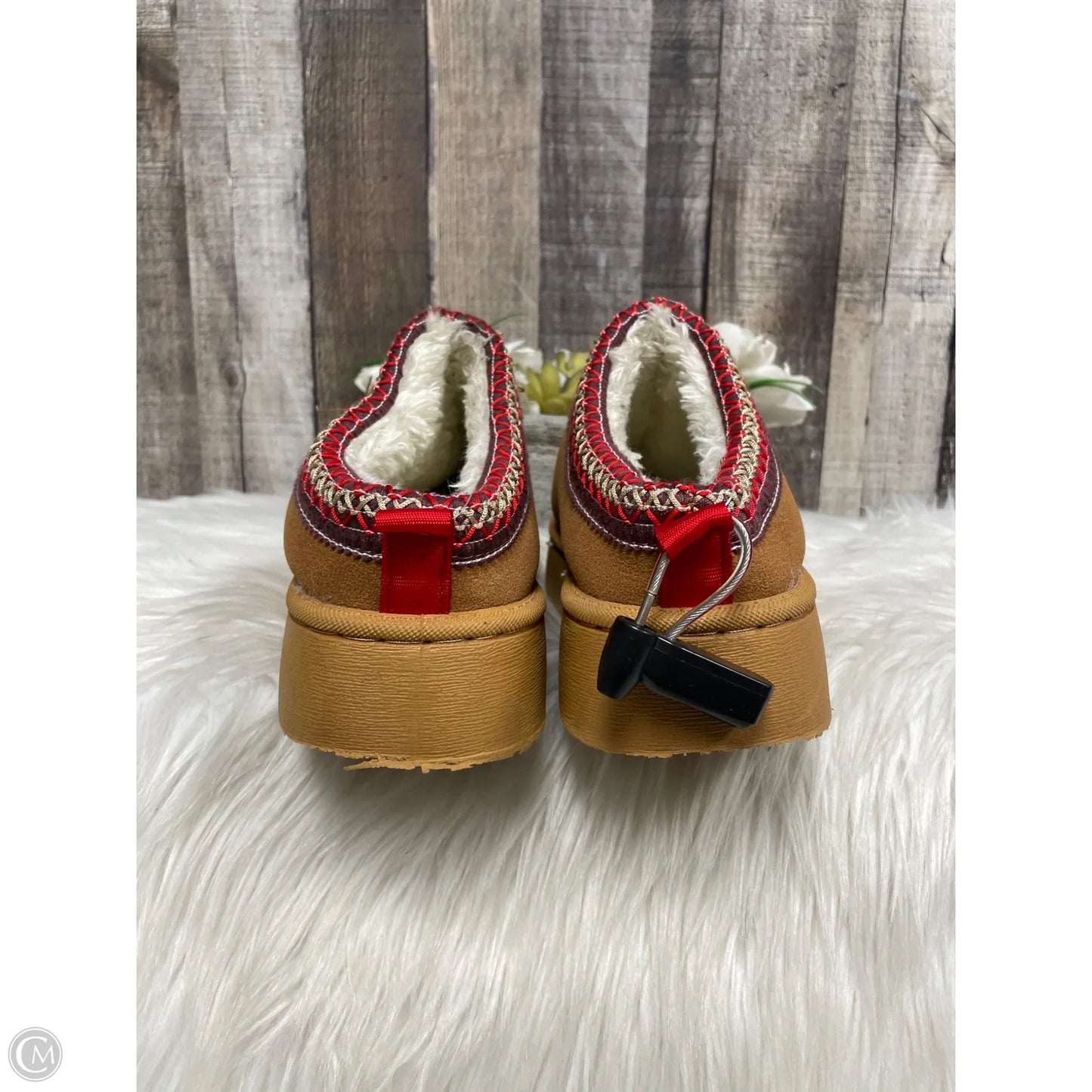 Slippers By Cme In Brown, Size: 11