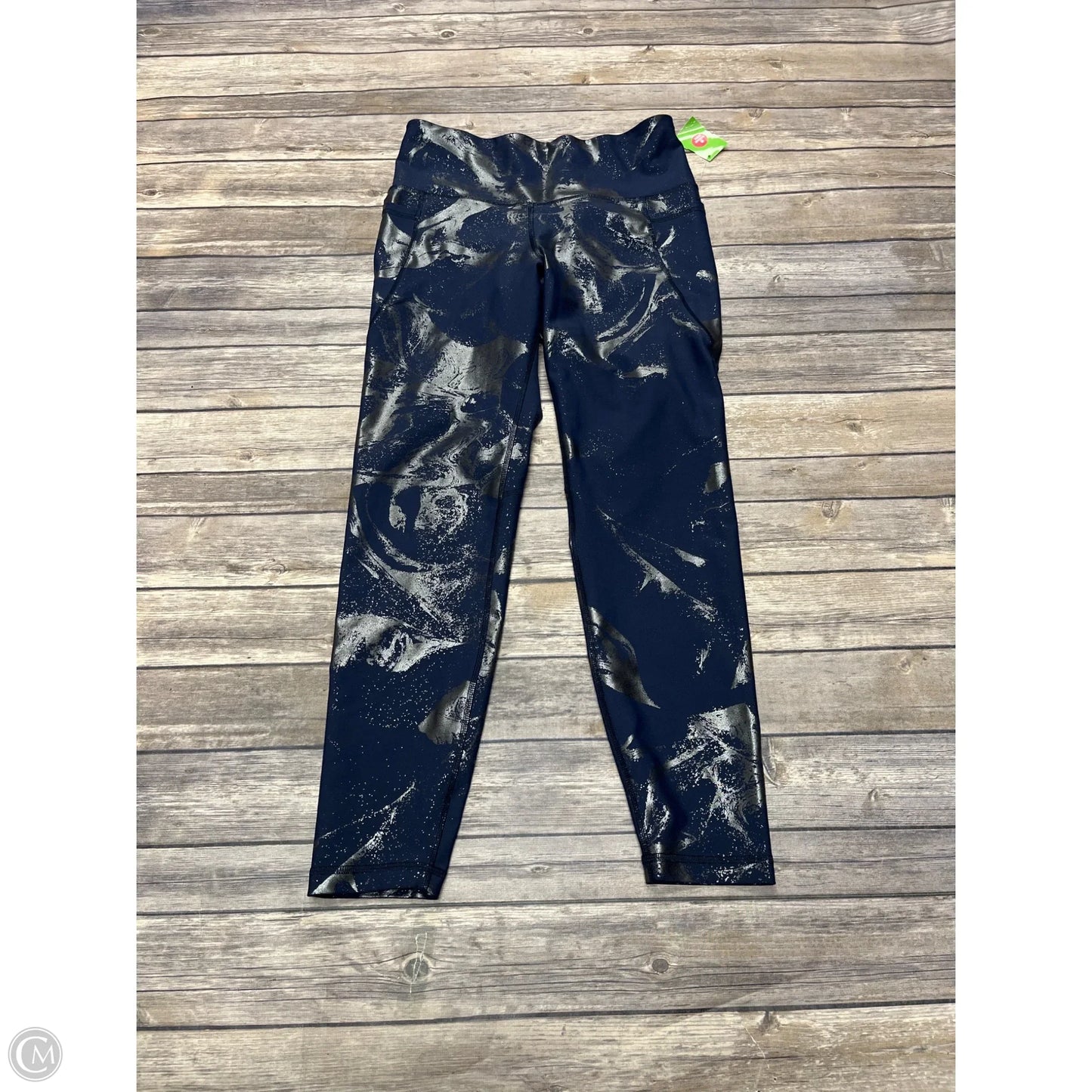 Athletic Leggings By Old Navy In Blue, Size: M