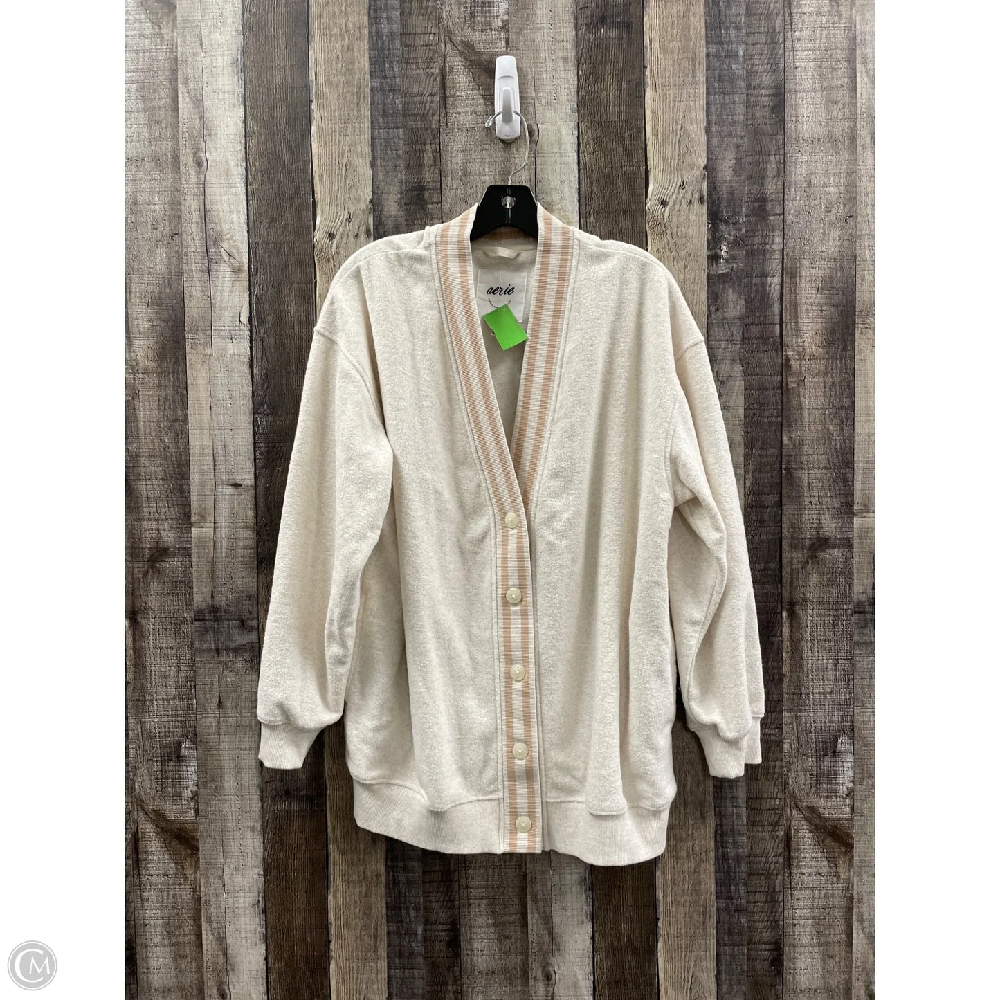 Cardigan By Aerie In Cream, Size: Xs