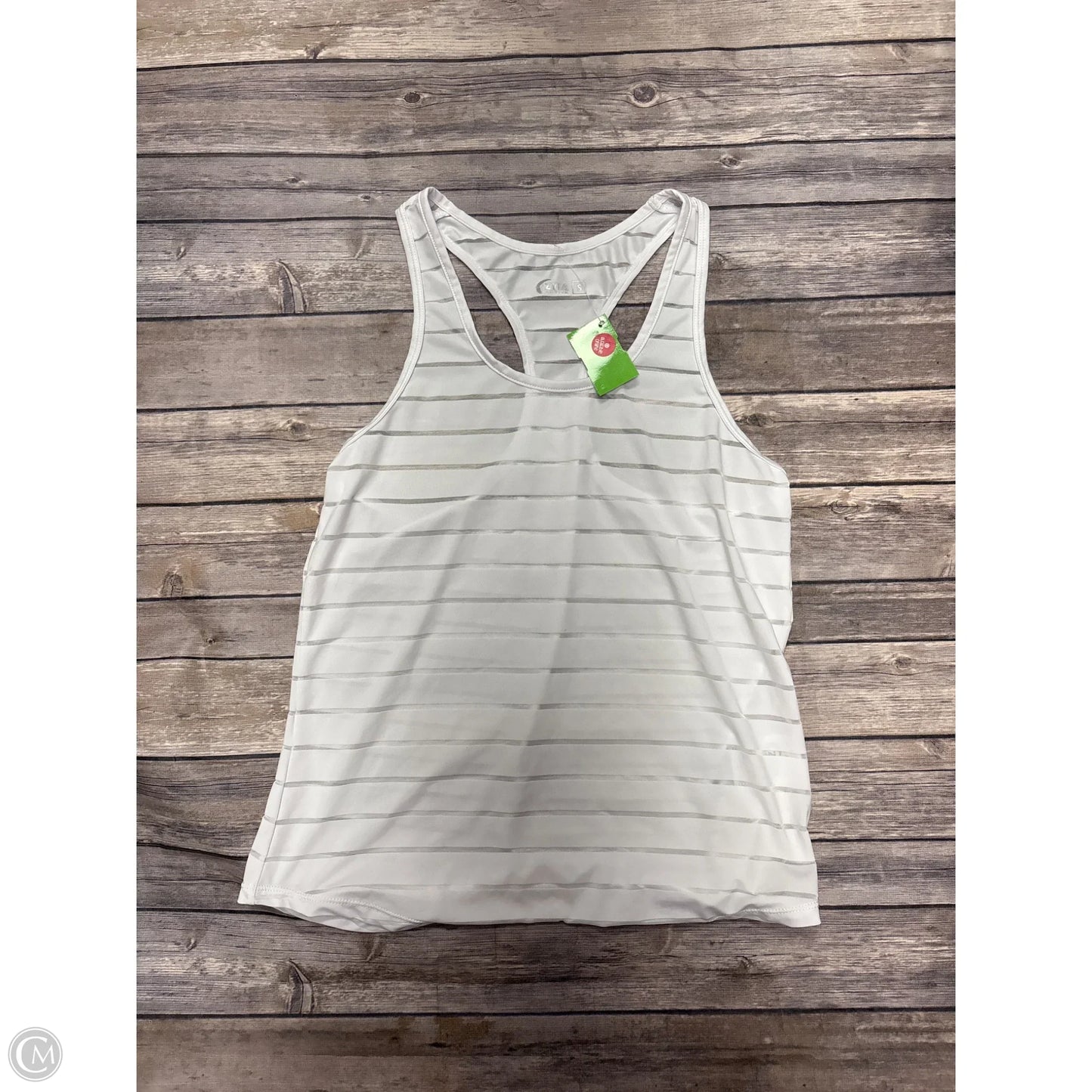Athletic Tank Top By Zyia In White, Size: S