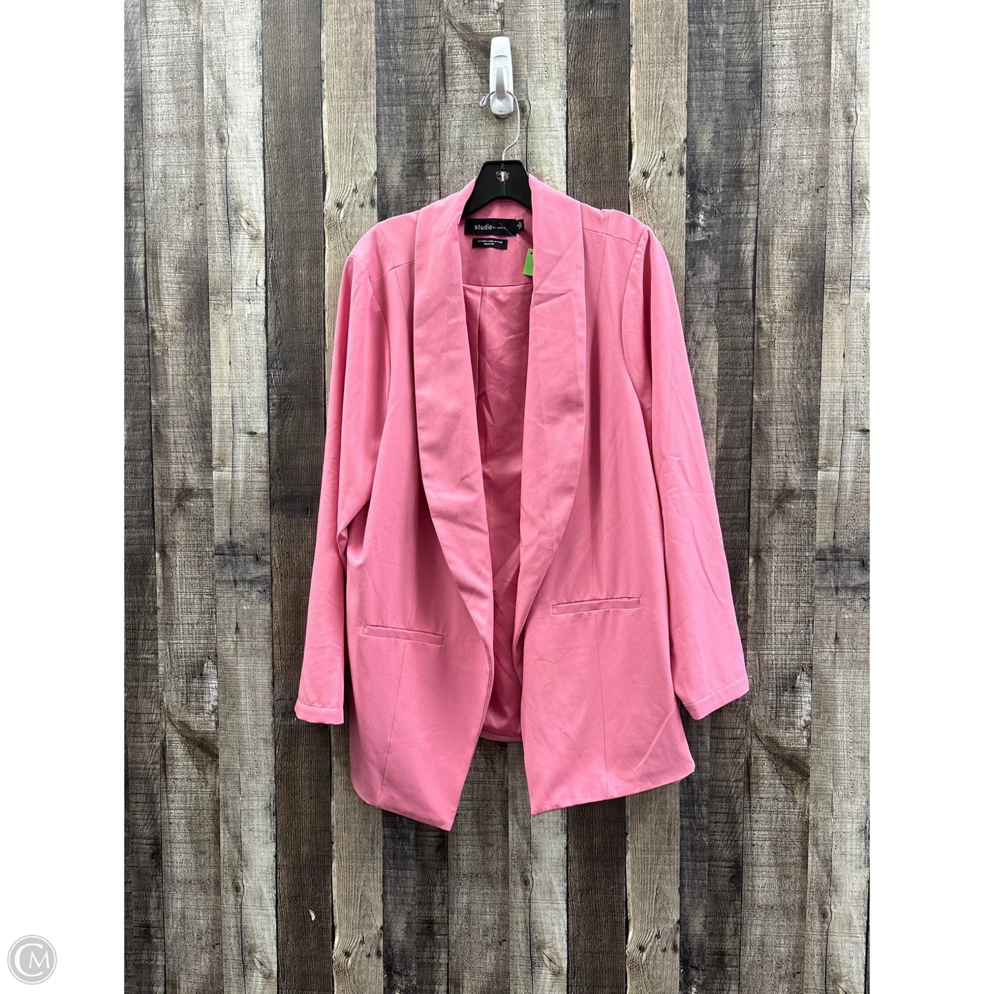 Blazer By Torrid In Pink, Size: 2x