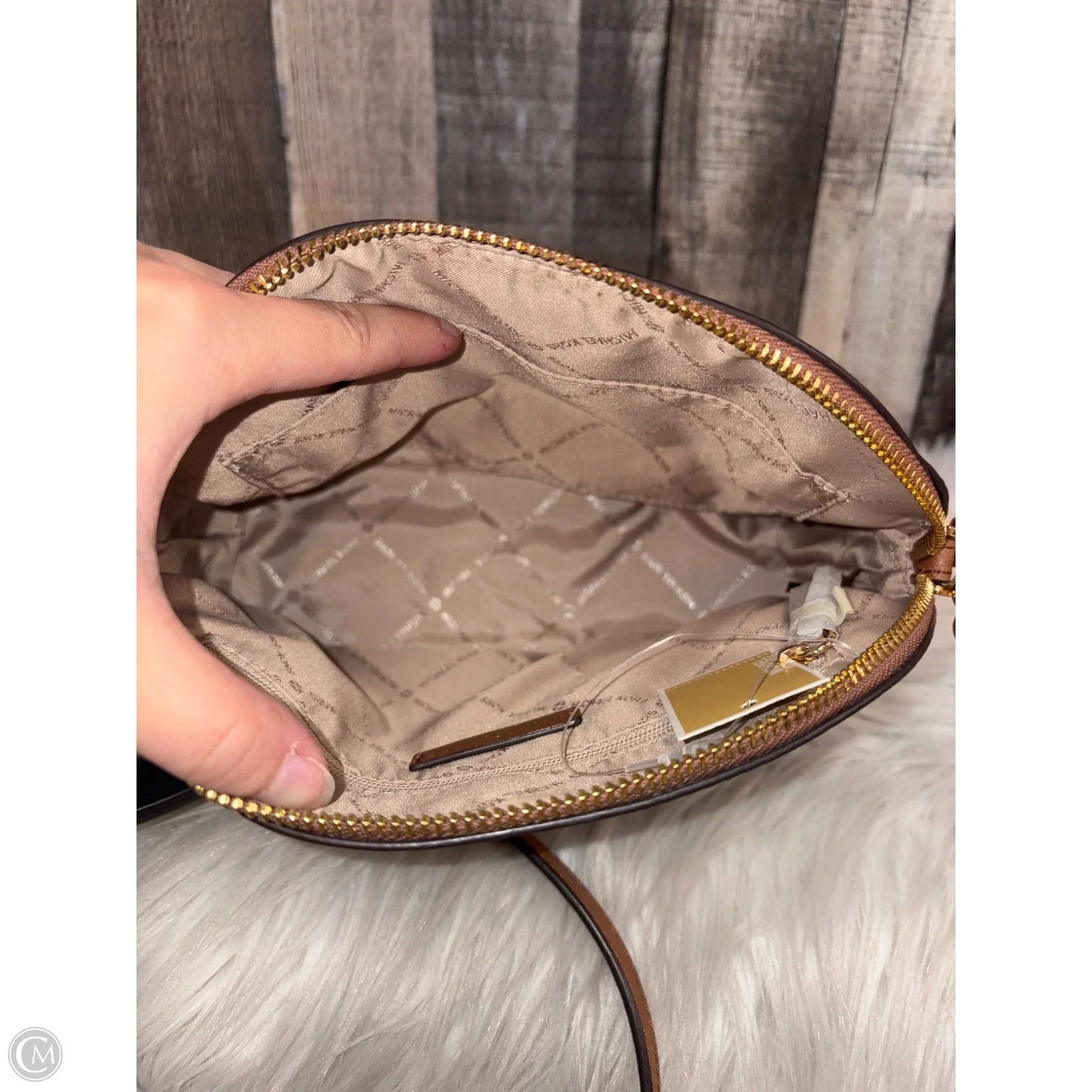 Crossbody Designer By Michael Kors, Size: Small