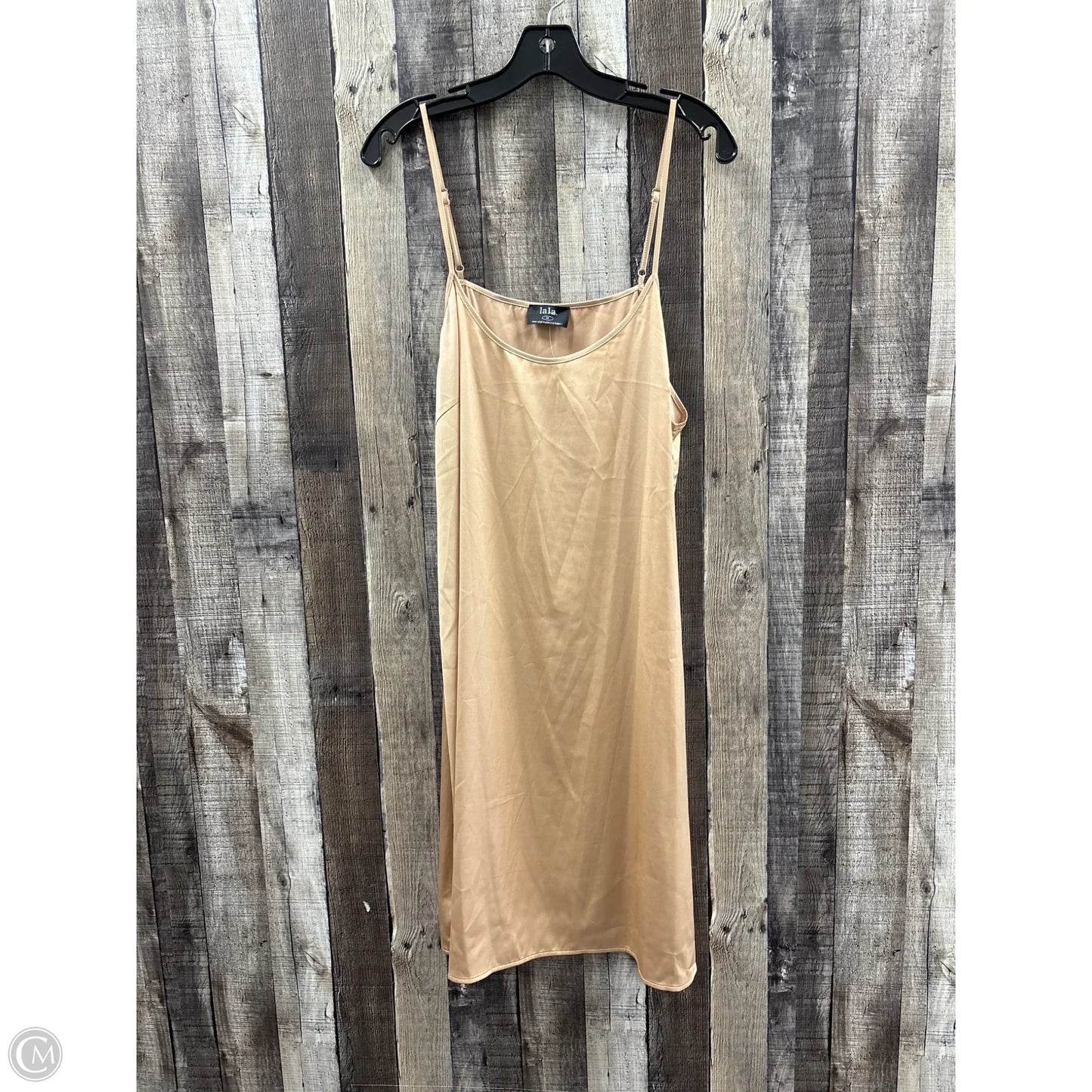 Dress Casual Midi By Cme In Gold, Size: 2x