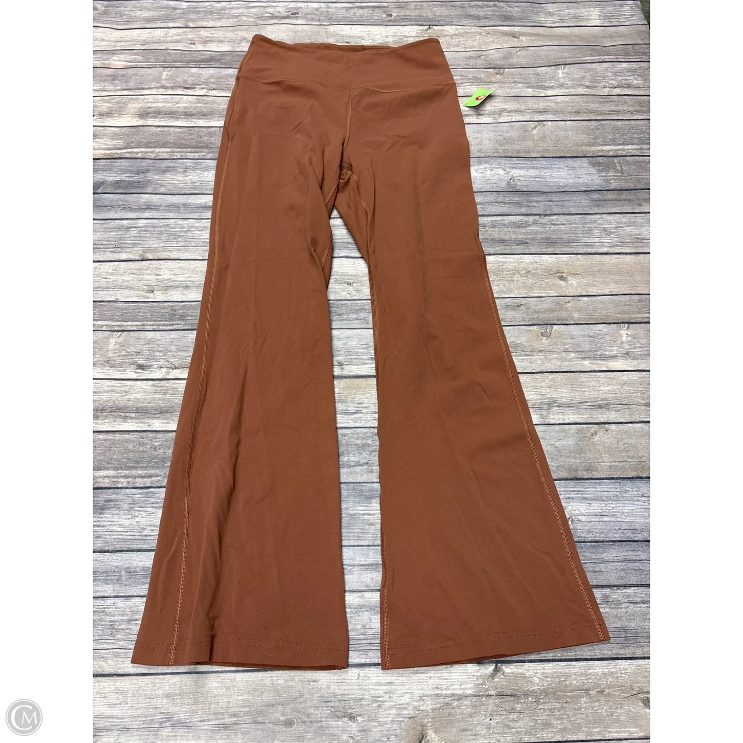 Athletic Leggings By Lululemon In Brown, Size: 10