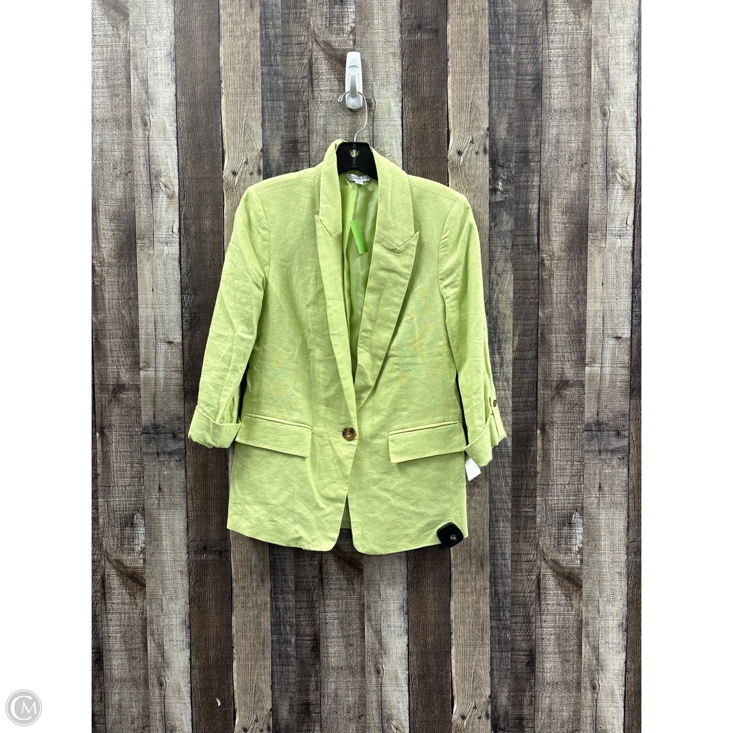 Blazer By Ophelia Roe In Green, Size: S