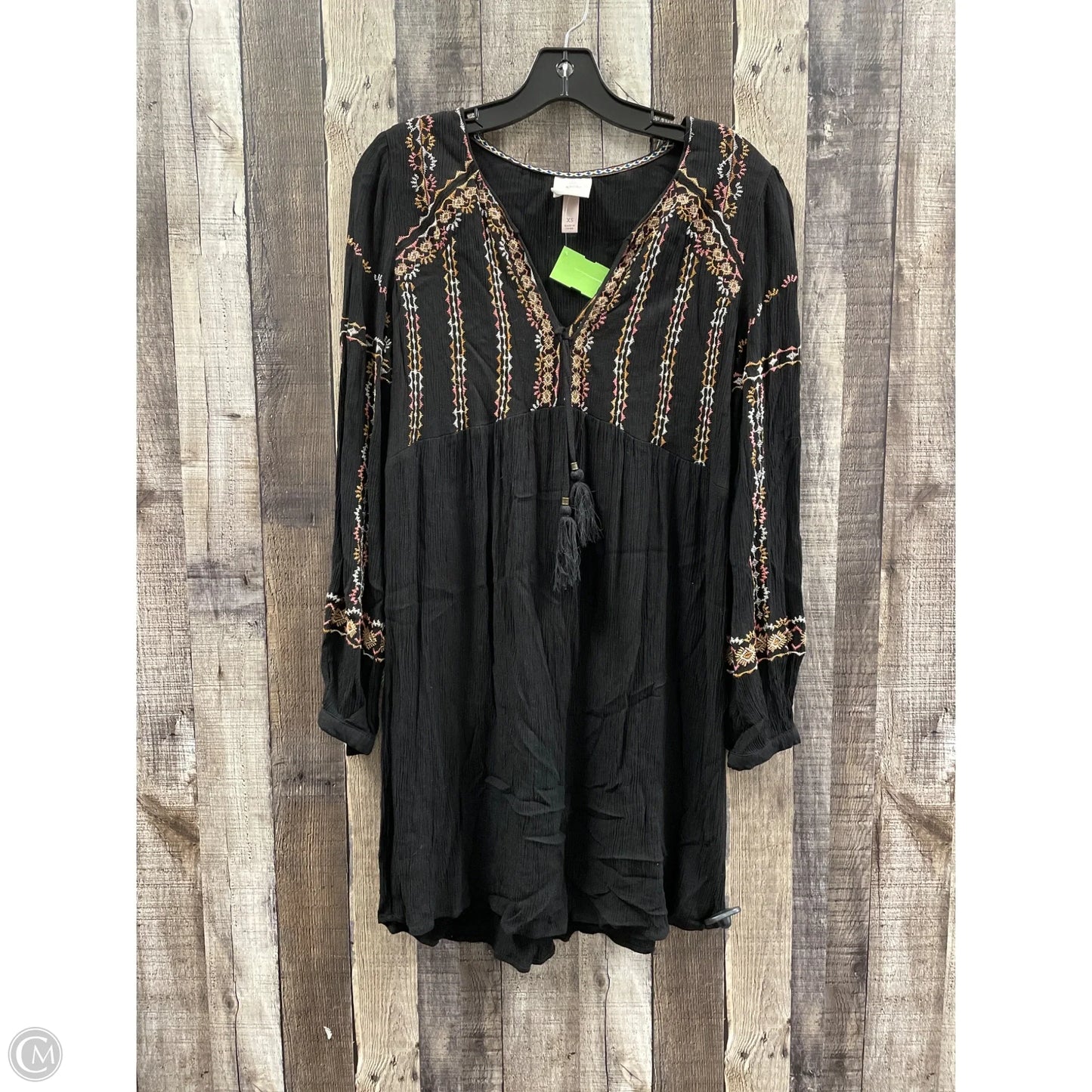 Dress Casual Midi By Knox Rose In Black, Size: Xs