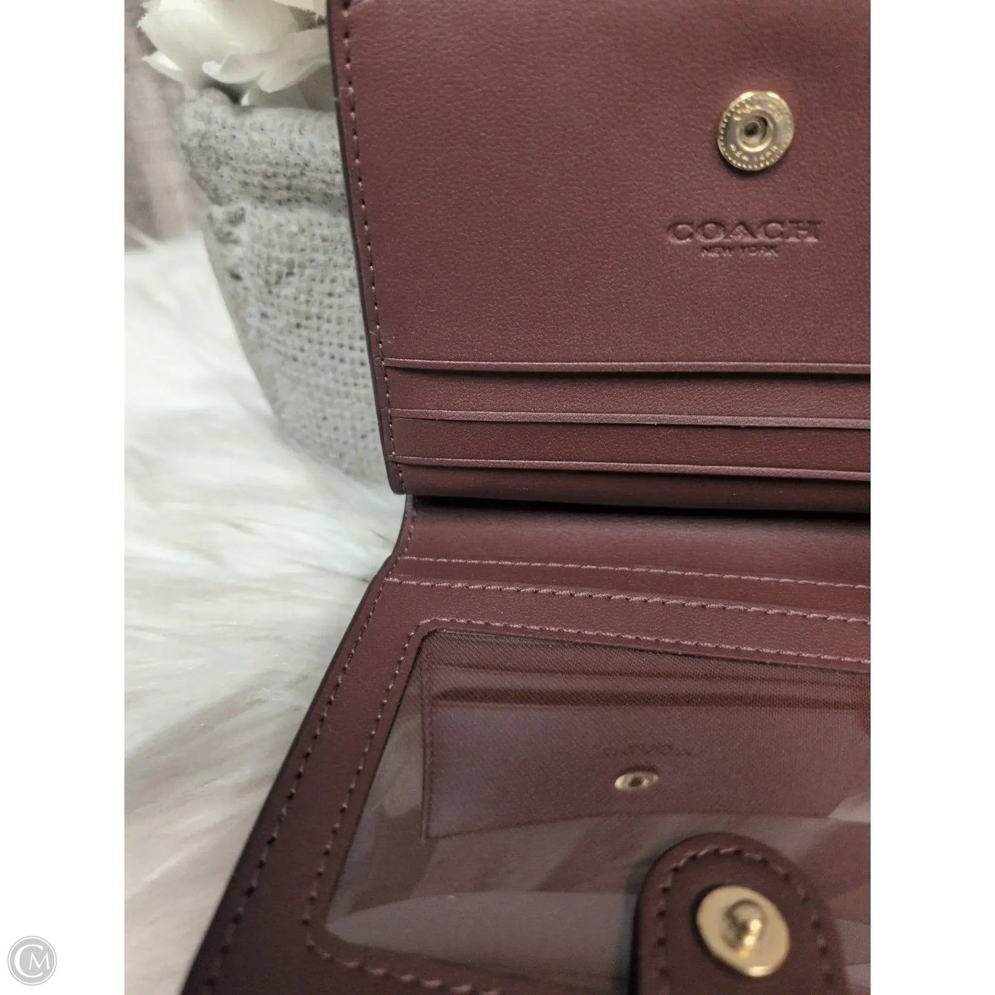Wallet Designer By Coach, Size: Small