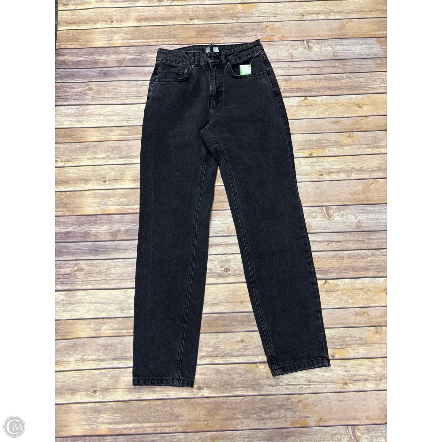 Jeans Straight By Cme In Black Denim, Size: 0