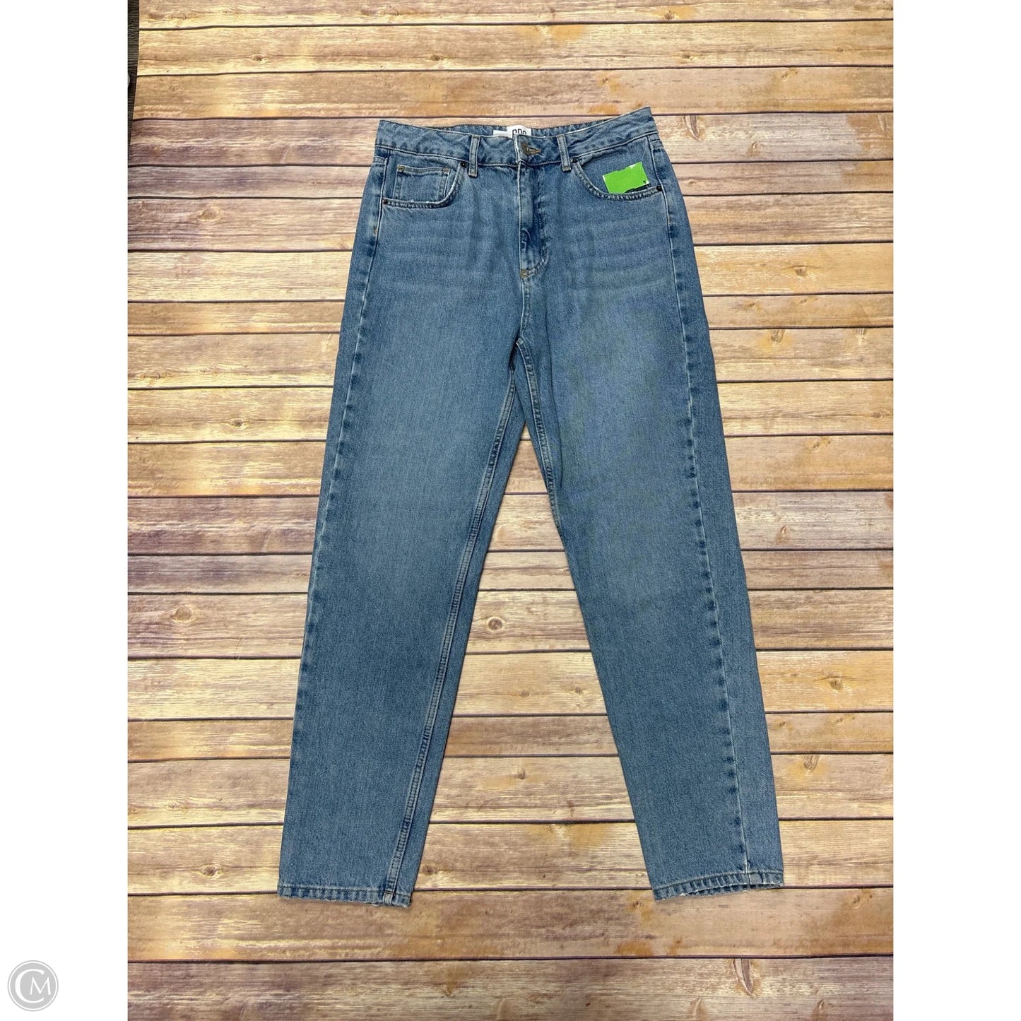 Jeans Straight By Bdg In Blue Denim, Size: 10