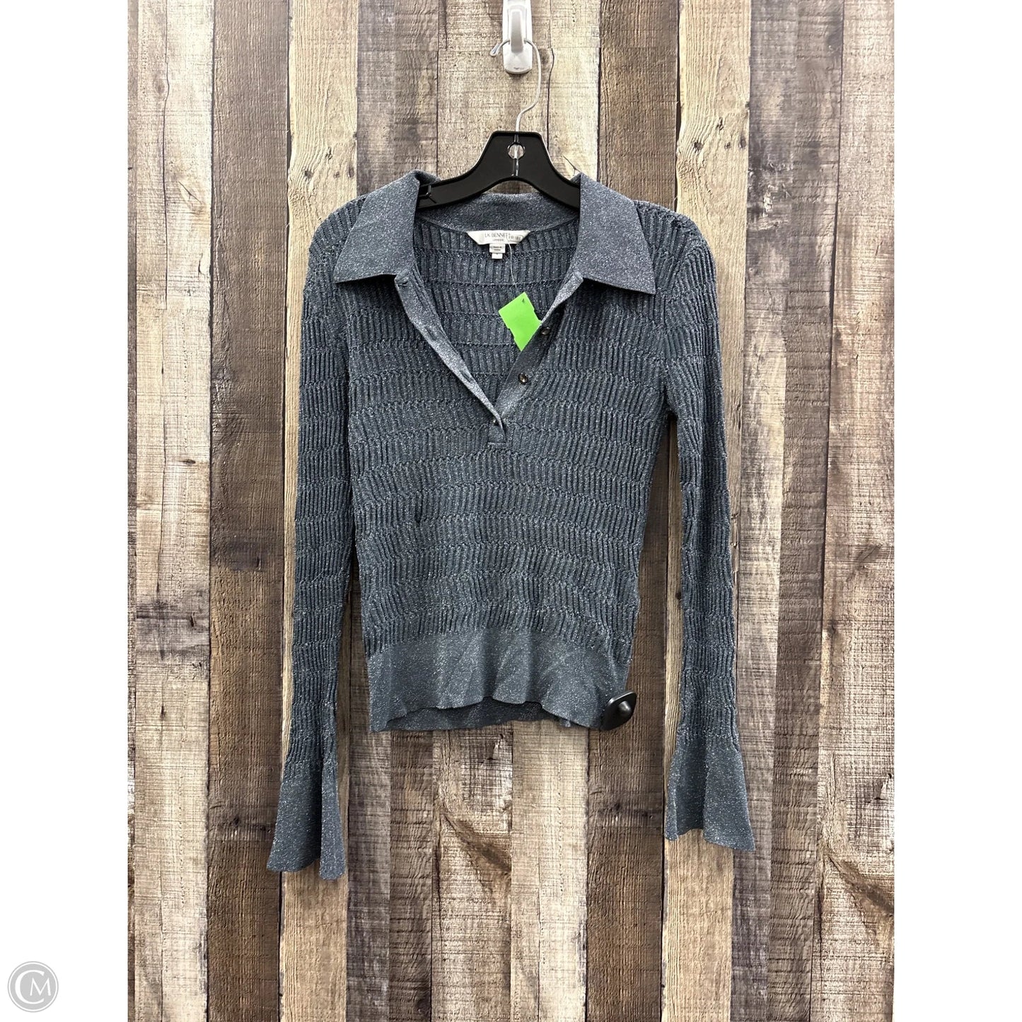 Top Long Sleeve By Lk Bennett In Blue, Size: S