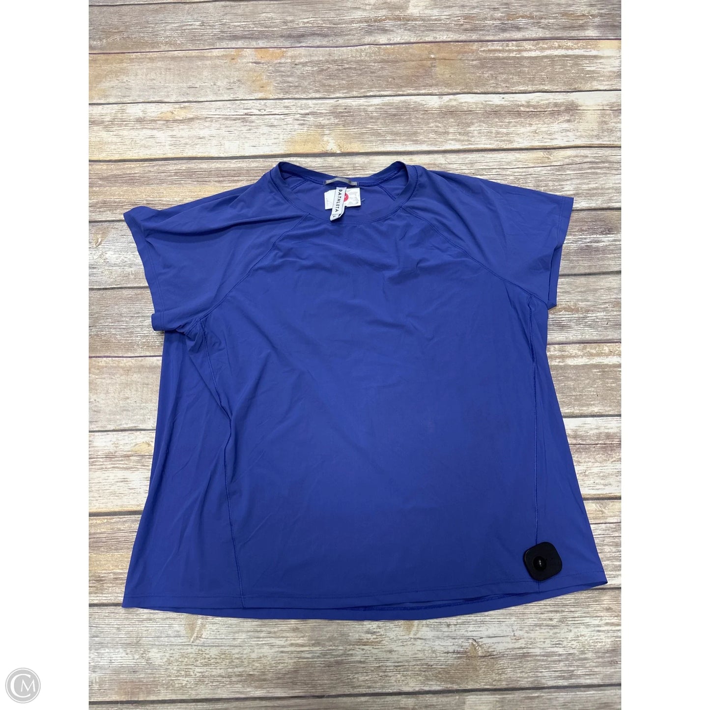 Athletic Top Short Sleeve By Athleta In Purple, Size: Xl