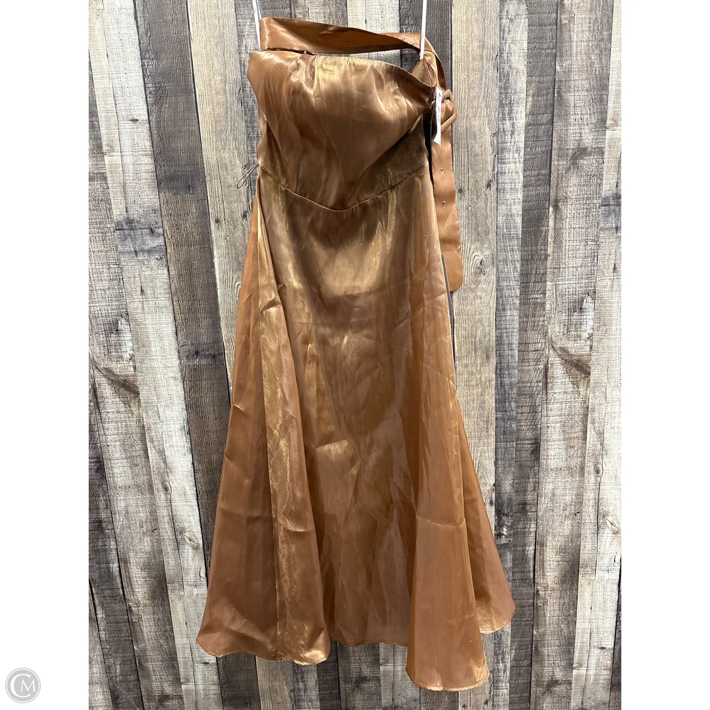 Dress Casual Maxi By Lulus In Bronze, Size: S