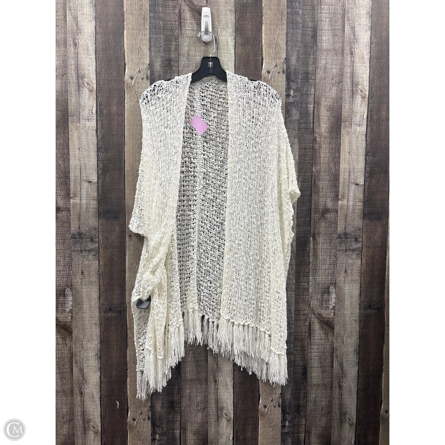 Cardigan By Cme In White, Size: Osfm