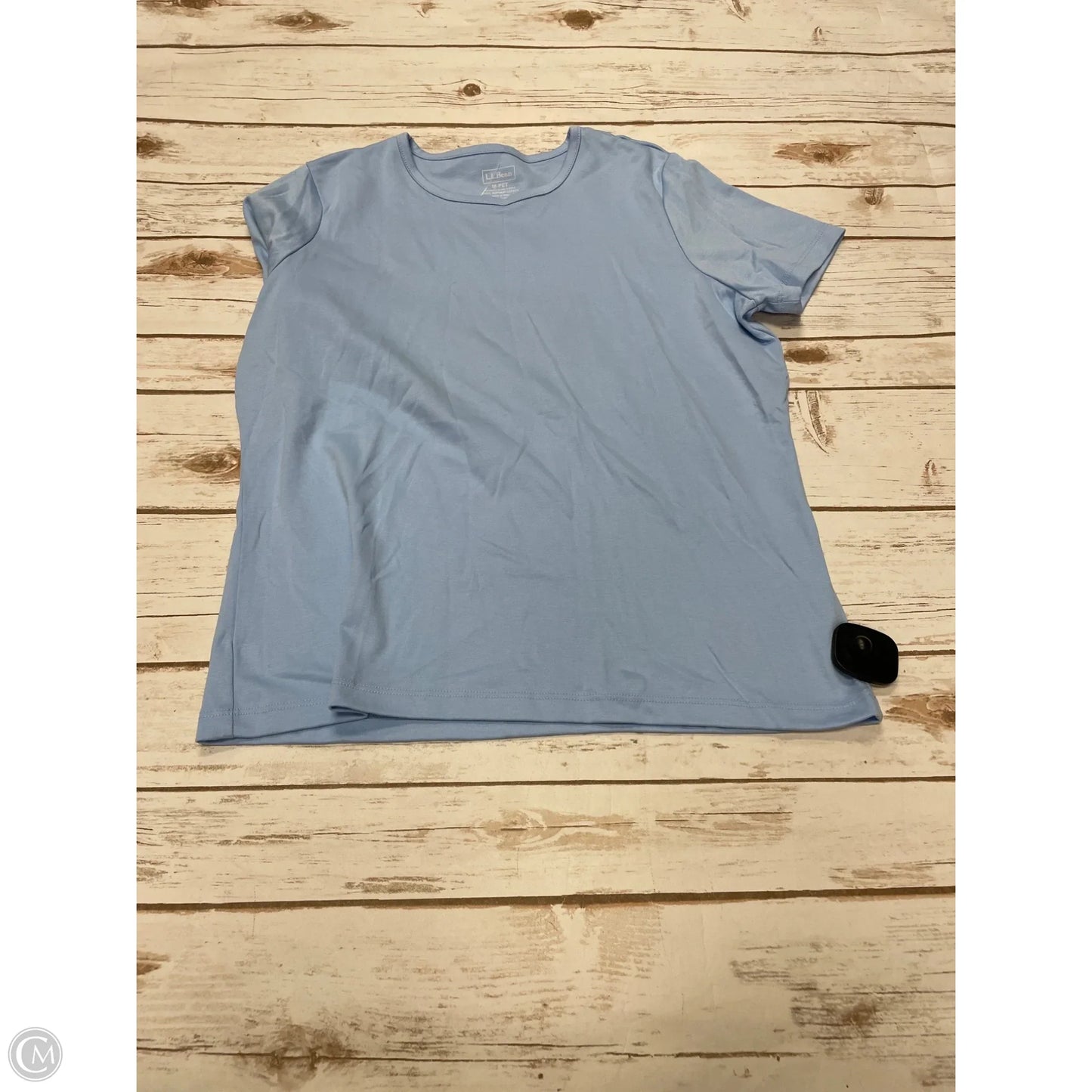 Top Short Sleeve By L.l. Bean In Blue, Size: Mp