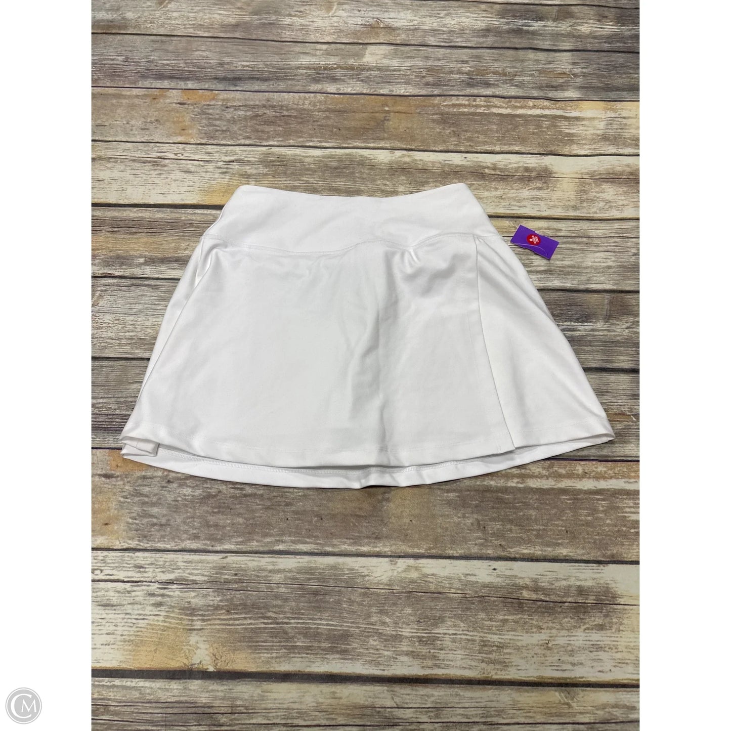 Athletic Skort By Ypb In White, Size: M