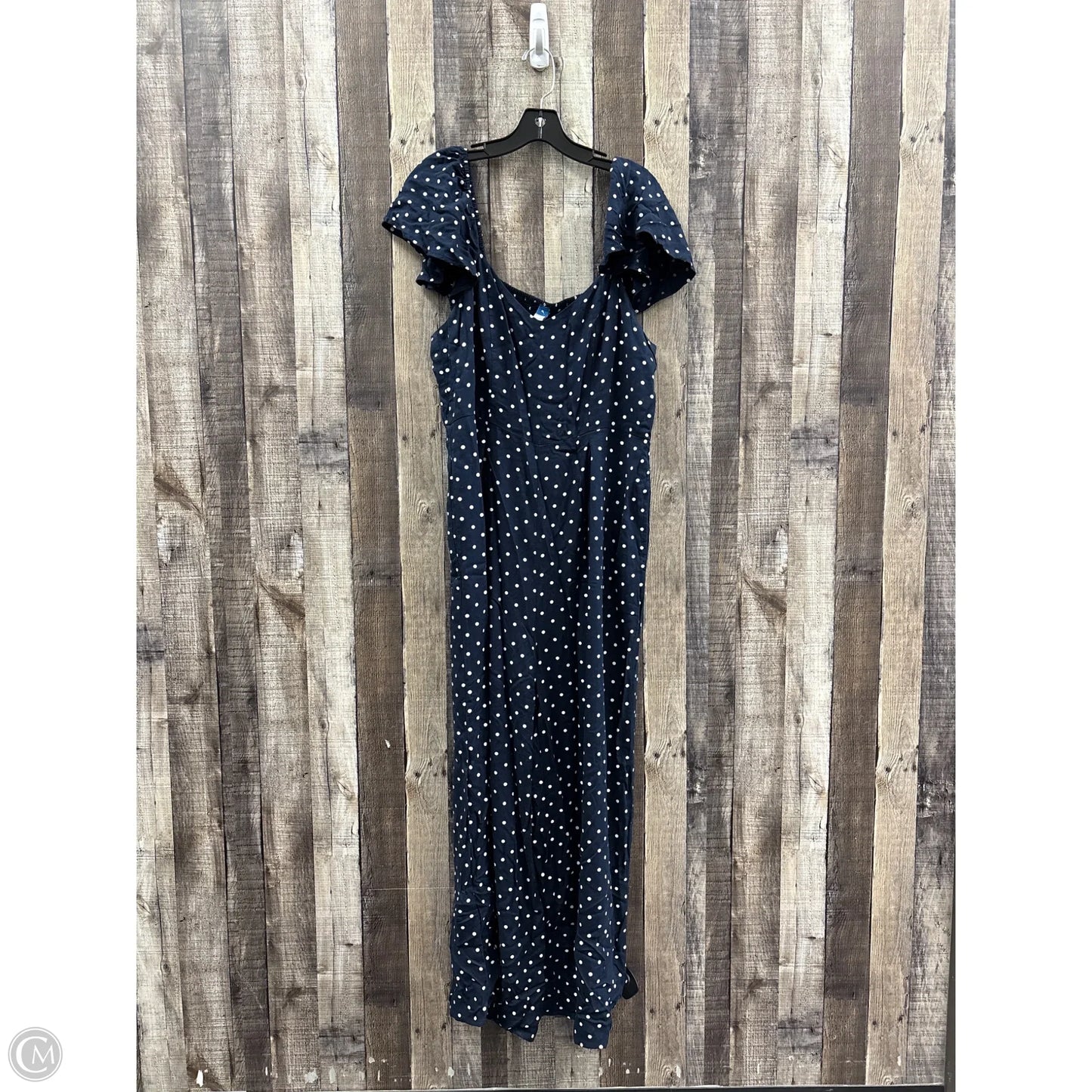 Jumpsuit By Old Navy In Polkadot Pattern, Size: Xl