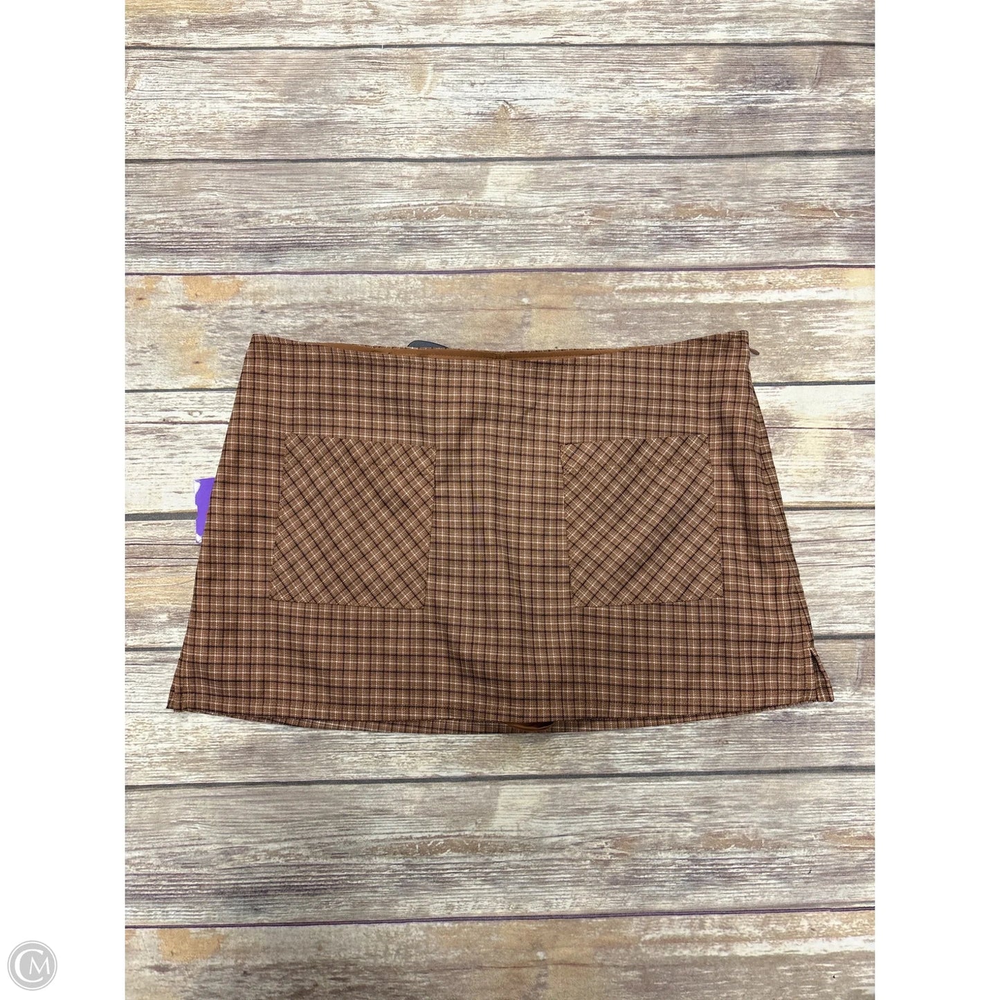 Skirt Mini & Short By Urban Outfitters In Brown, Size: Xl