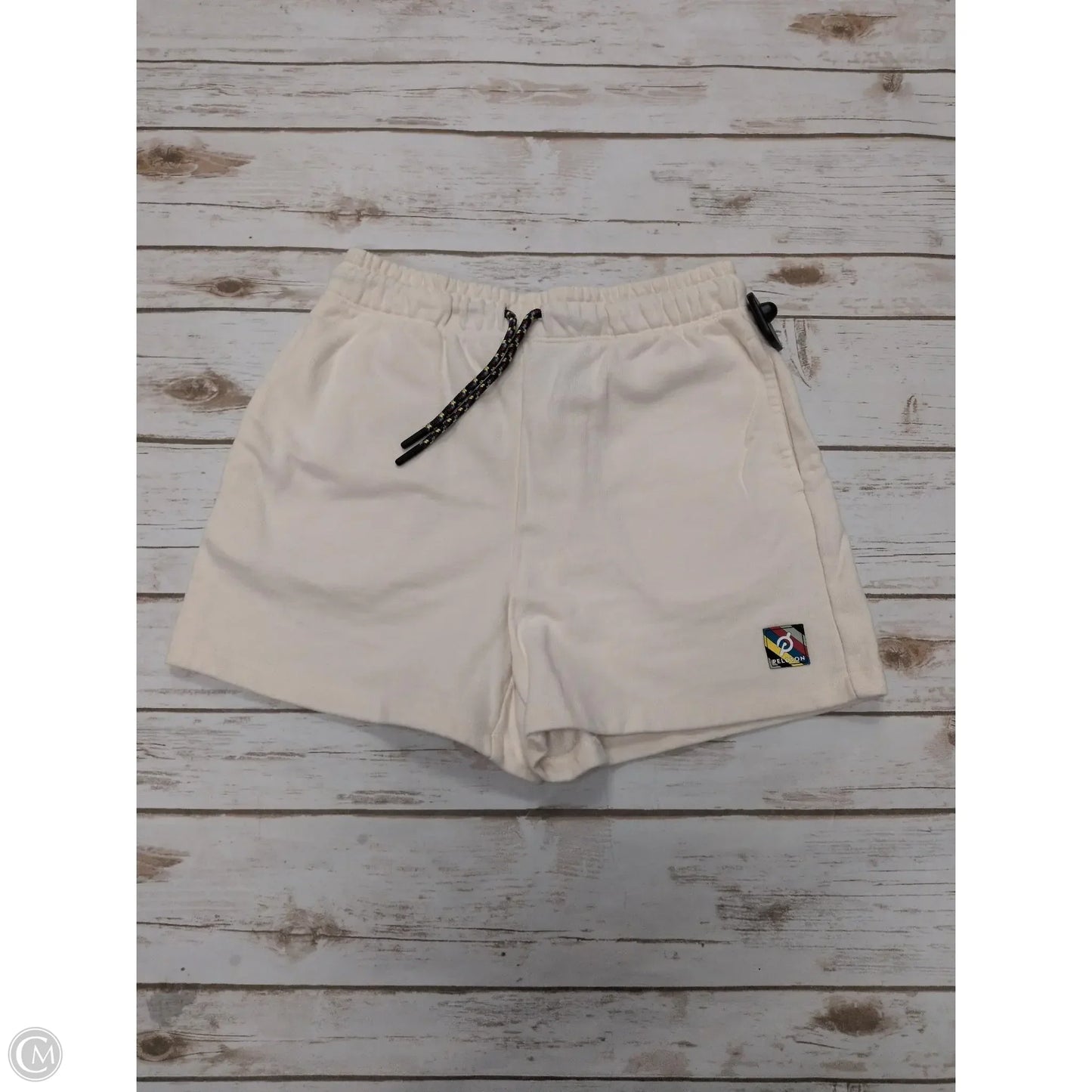 Athletic Shorts By Peloton In Ivory, Size: S