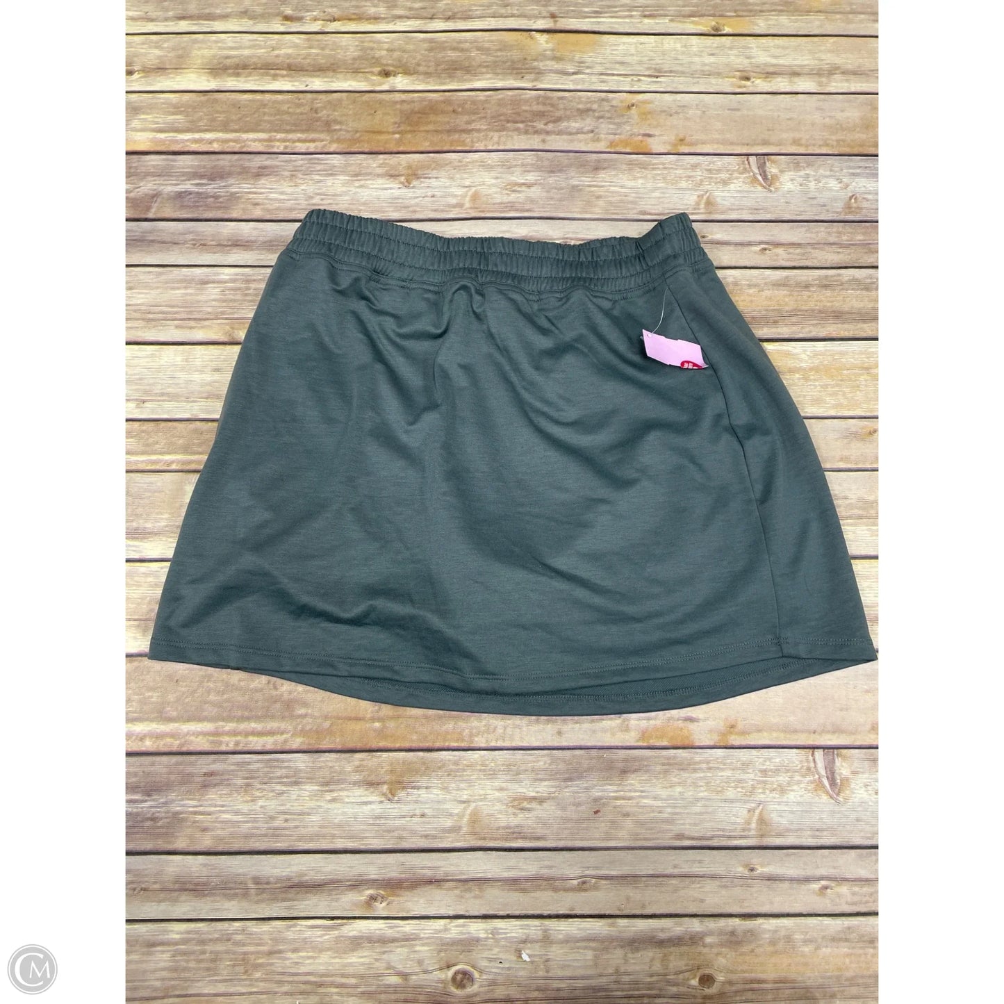 Skirt Suit 2pc By Cme In Green, Size: L