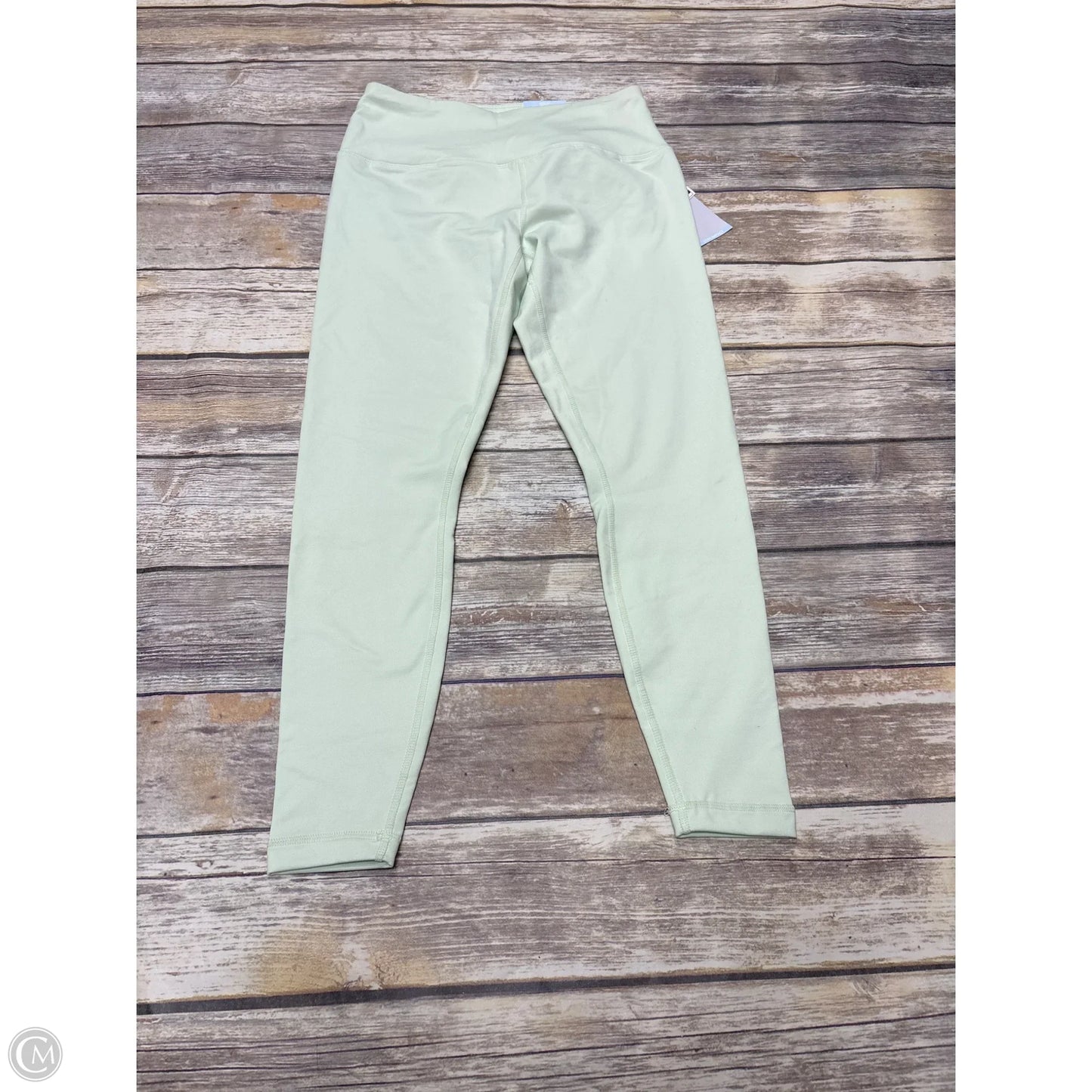 Athletic Leggings By Zelos In Green, Size: S