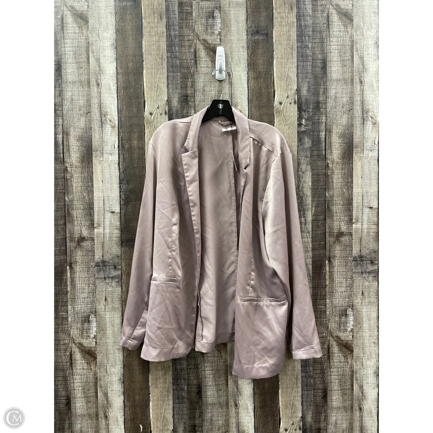 Top Long Sleeve By Maurices In Taupe, Size: 2x