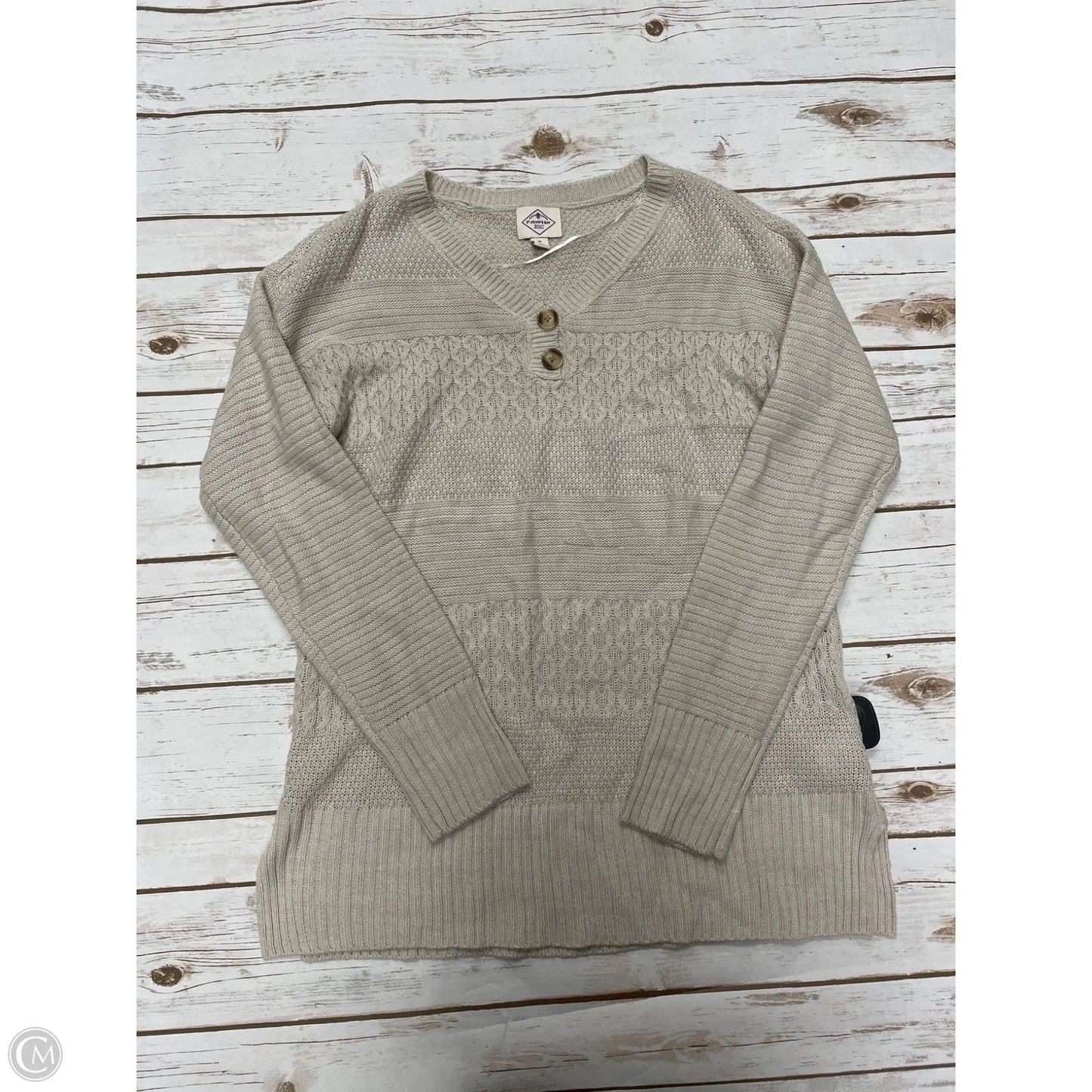 Sweater By St Johns Bay In Tan, Size: M