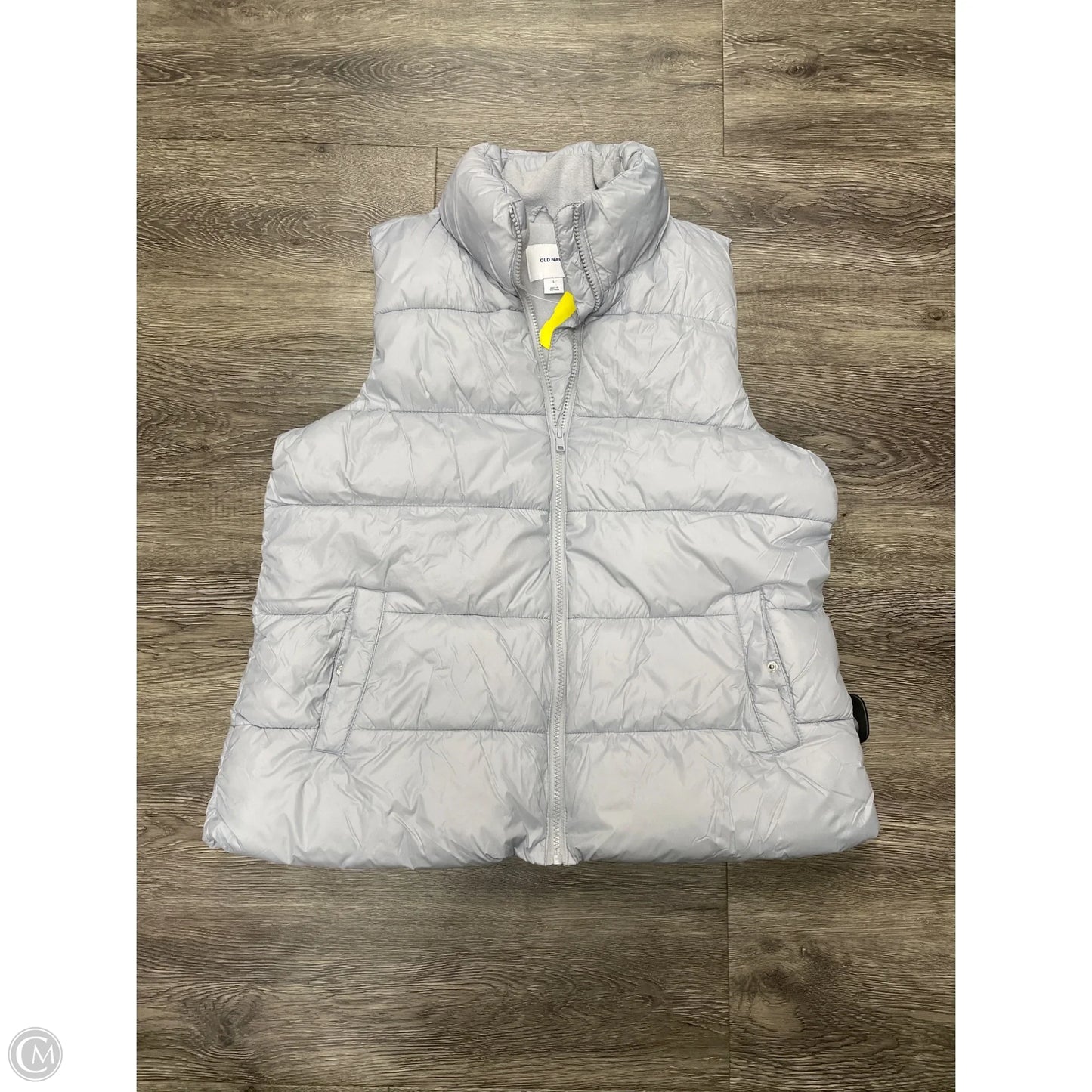 Vest Puffer & Quilted By Old Navy In Blue, Size: L