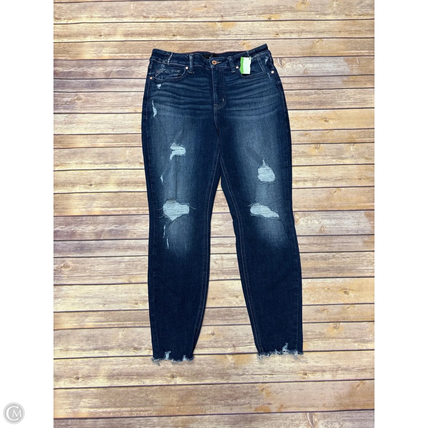 Jeans Skinny By Edgely In Blue, Size: 14