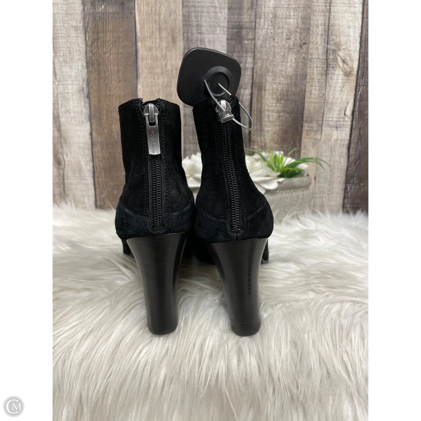 Boots Ankle Heels By Bcbgeneration In Black, Size: 7.5