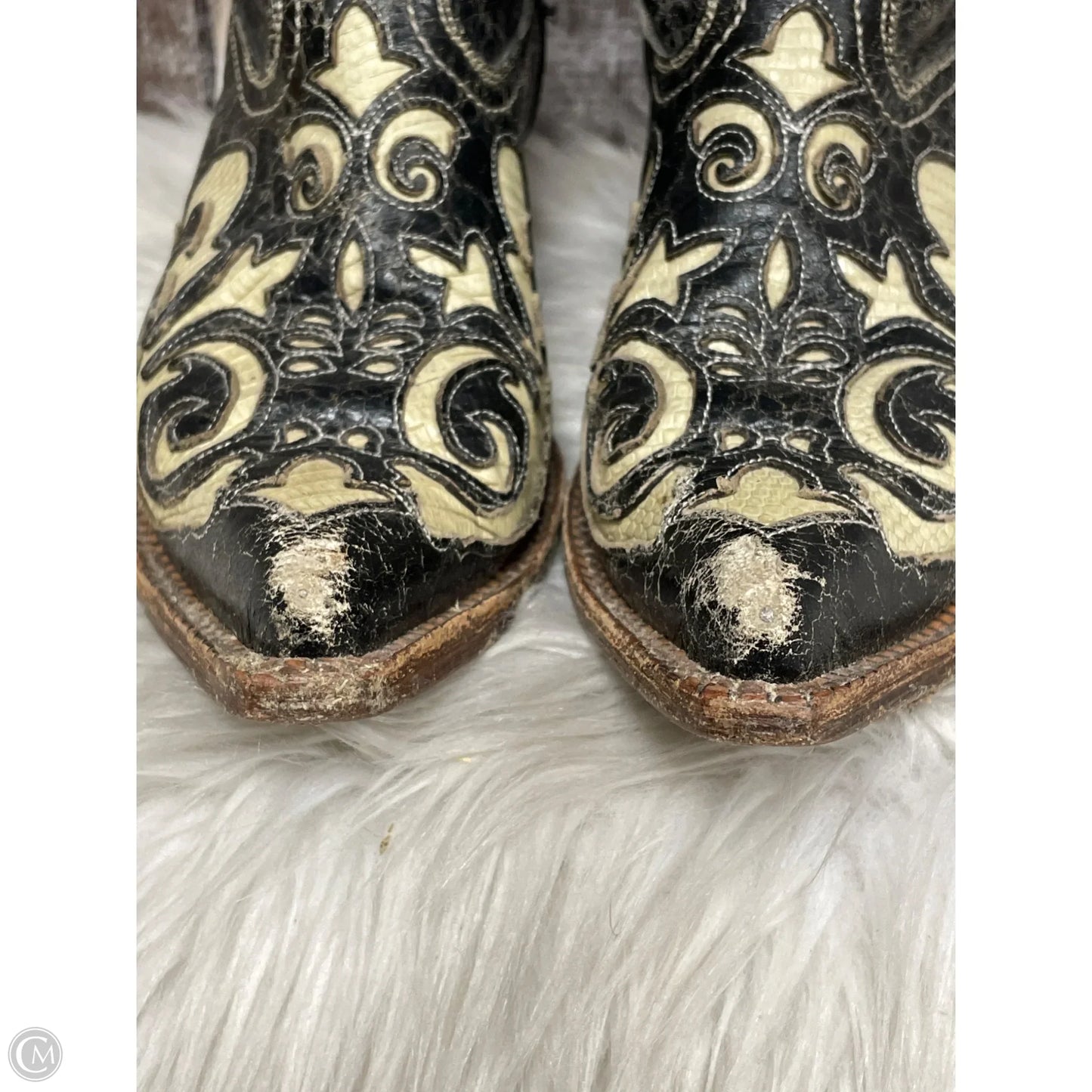 Boots Western By Corral In Black, Size: 7.5
