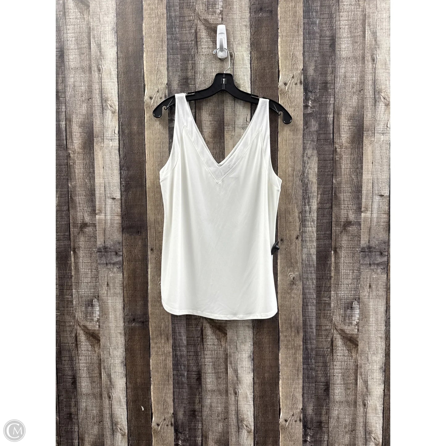 Top Sleeveless By White House Black Market In White, Size: L