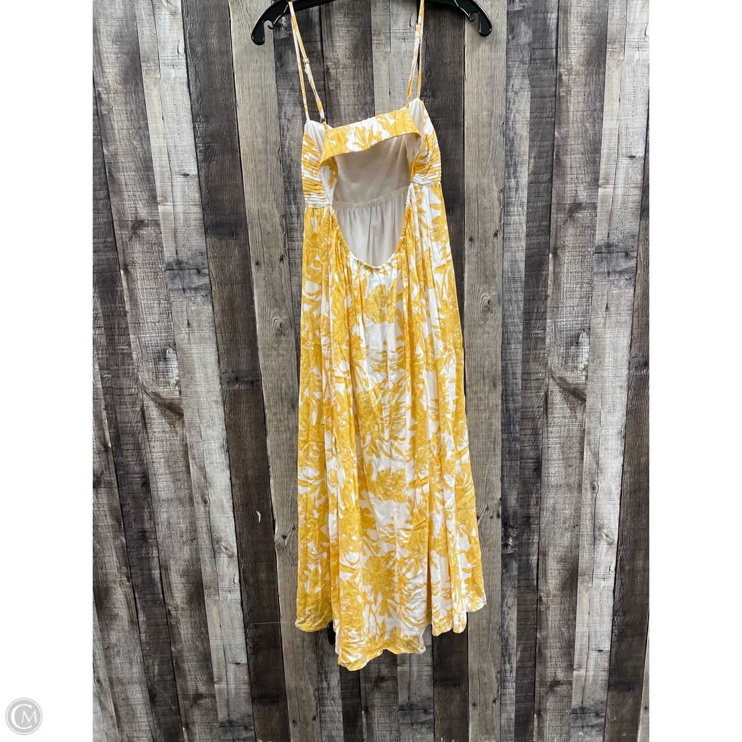Dress Casual Maxi By By The River In Yellow, Size: S