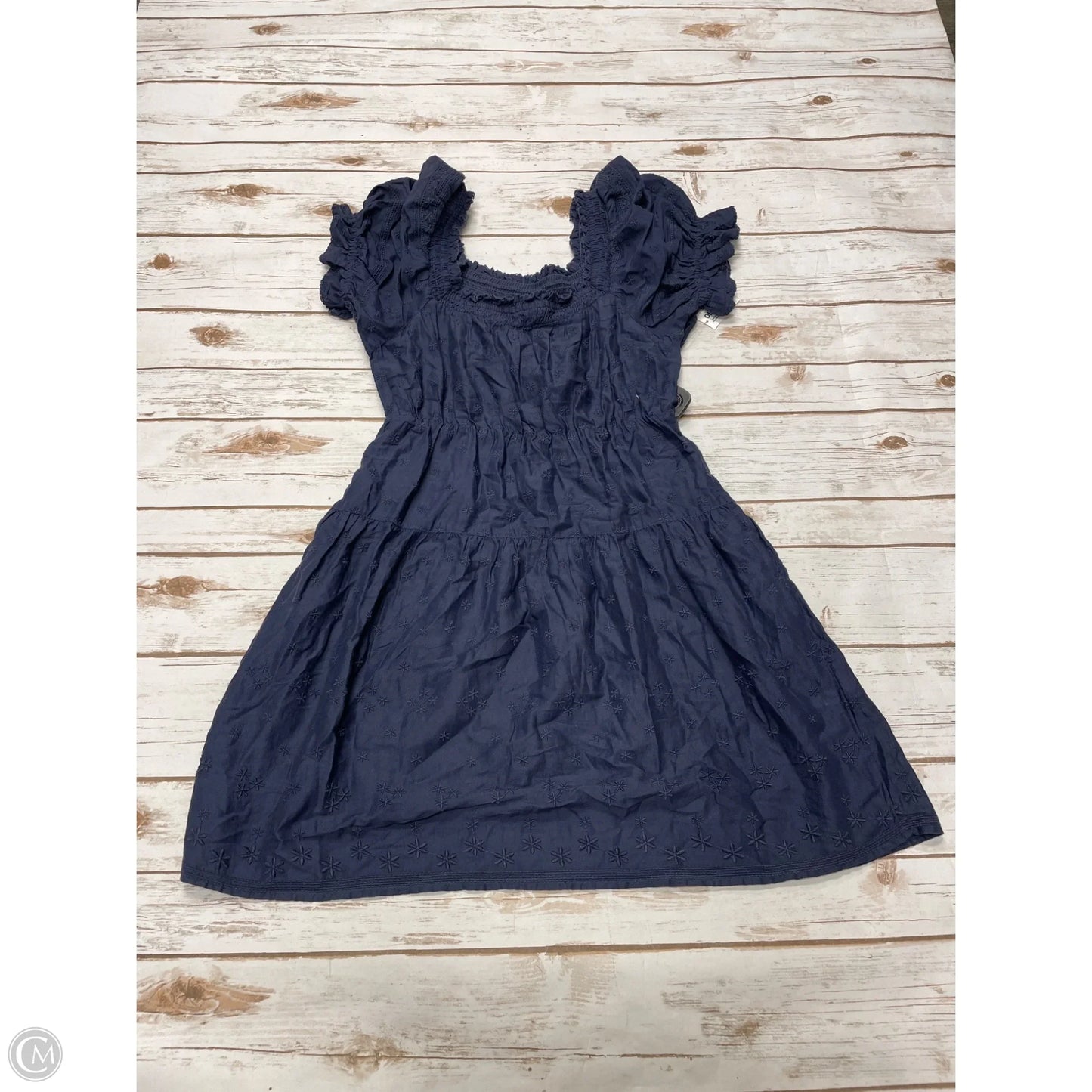 Dress Casual Midi By Old Navy In Blue, Size: Xs