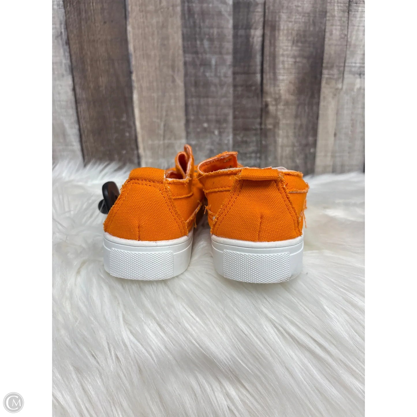 Shoes Sneakers By Cme In Orange, Size: 7