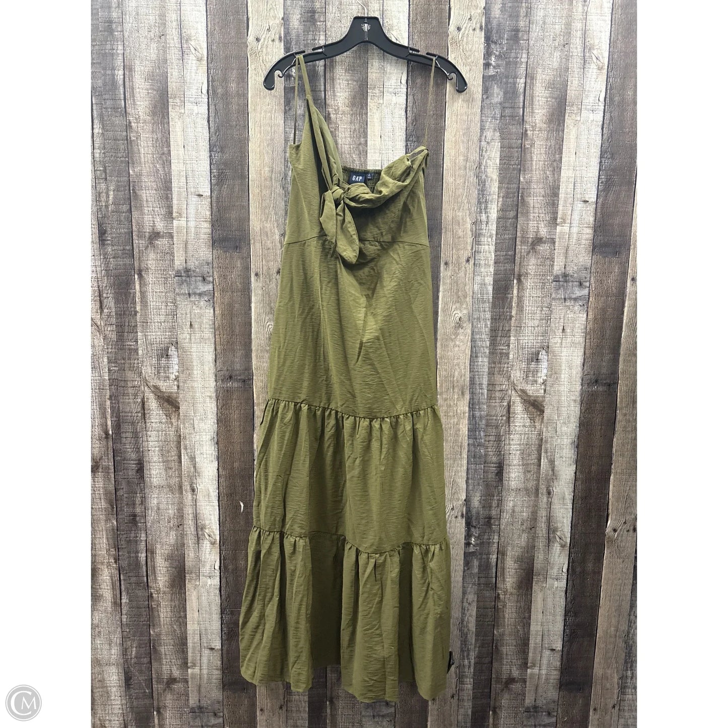 Dress Casual Maxi By Gap In Green, Size: S