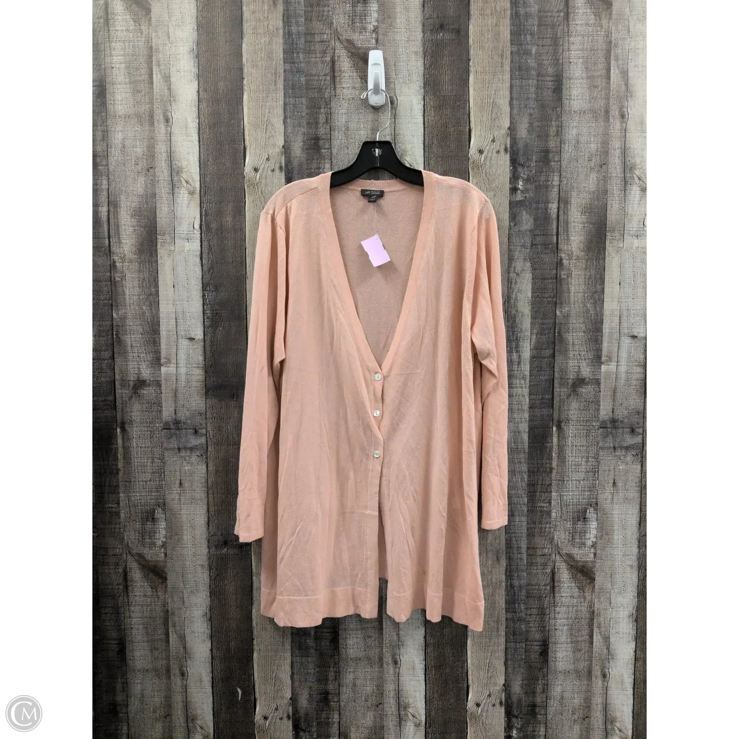 Cardigan By J. Jill In Pink, Size: Xl
