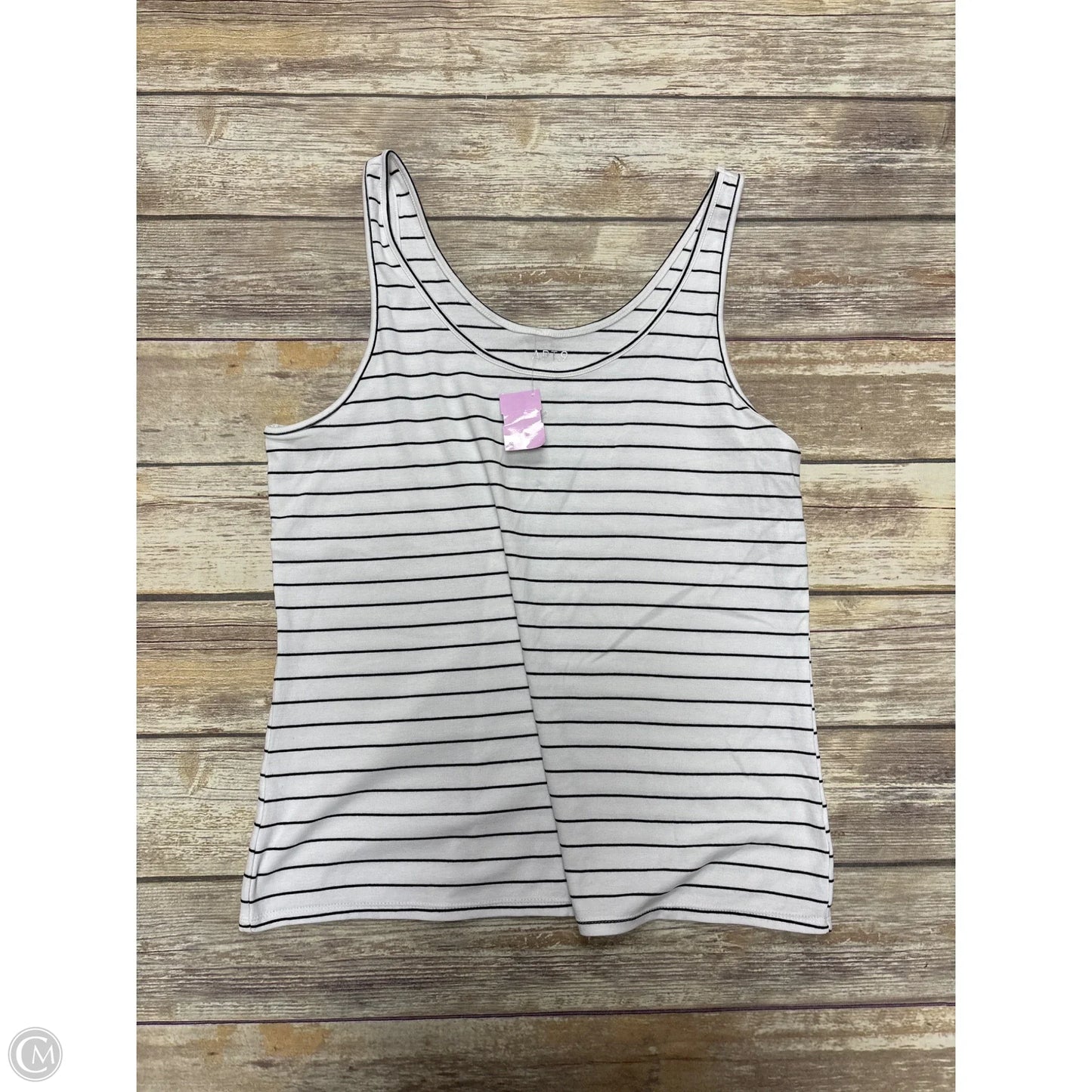 Top Sleeveless Basic By Apt 9 In White, Size: Xl