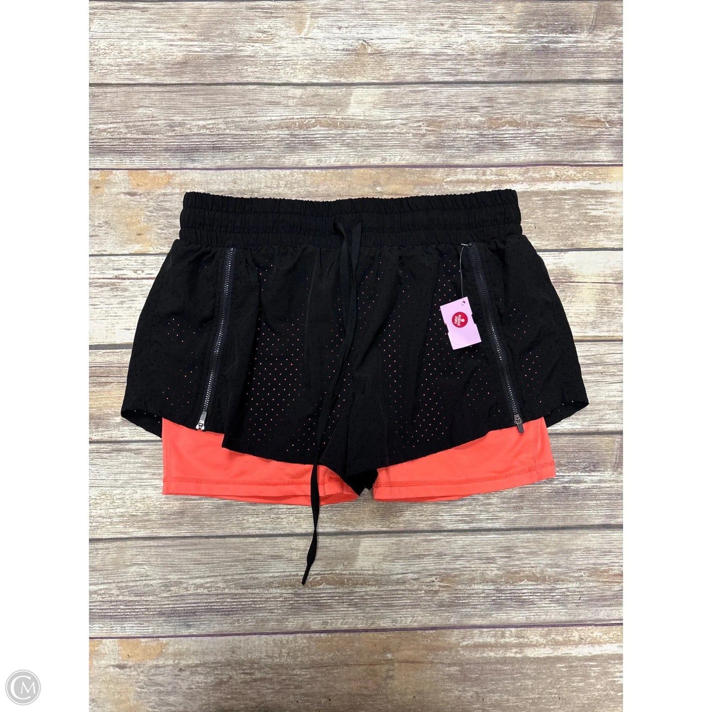 Athletic Shorts By Mta Pro In Black, Size: L