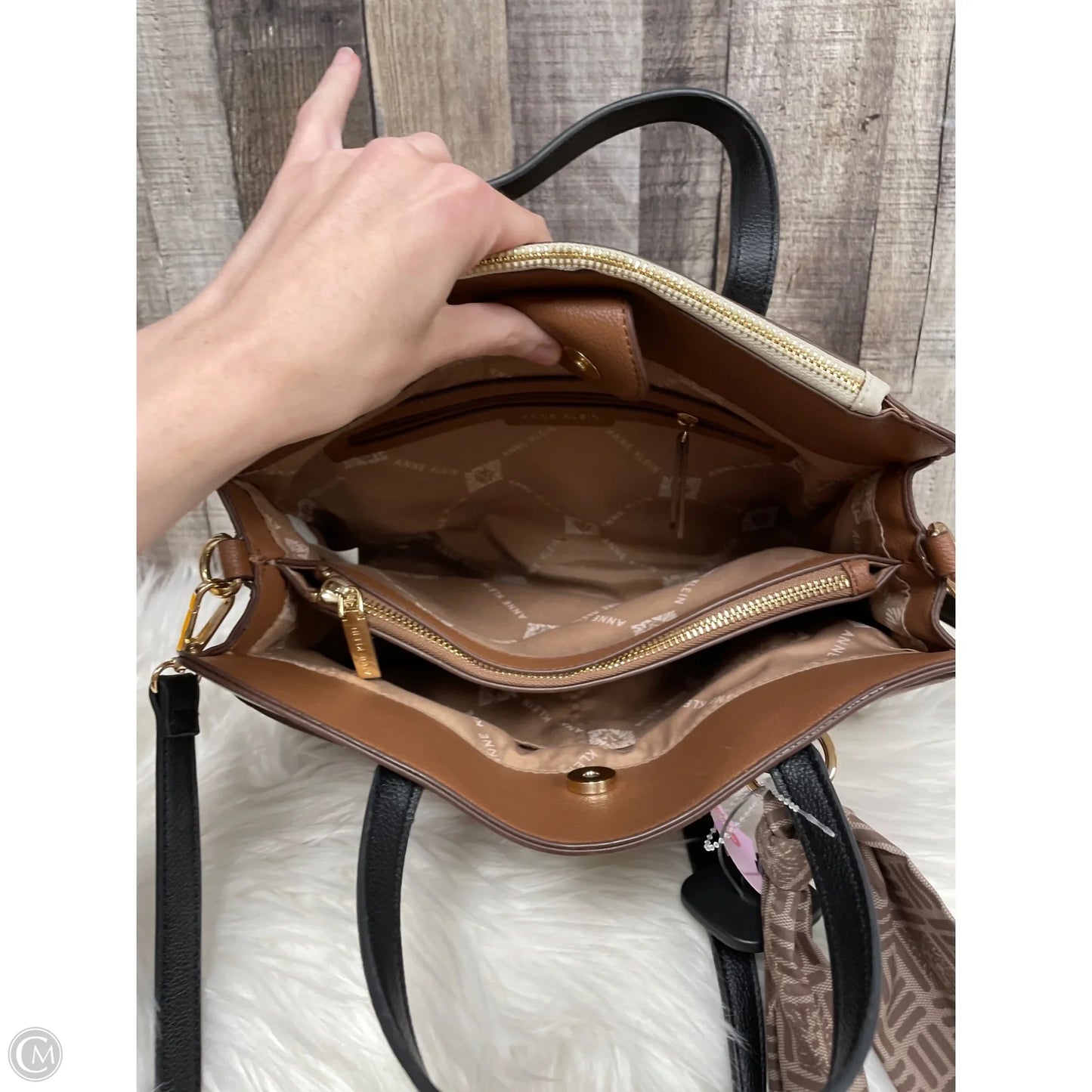 Handbag By Anne Klein, Size: Medium