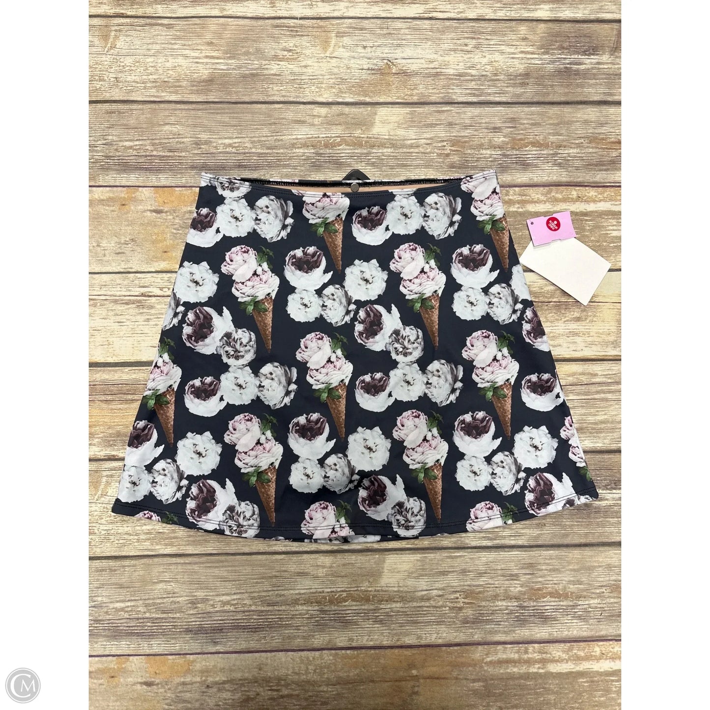 Swimsuit Bottom By Cme In Floral Print, Size: L