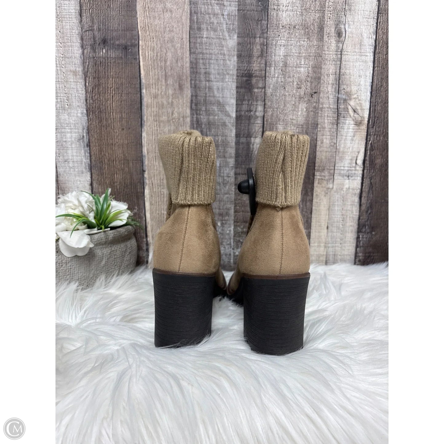 Boots Knee Heels By Sonoma In Brown, Size: 8.5