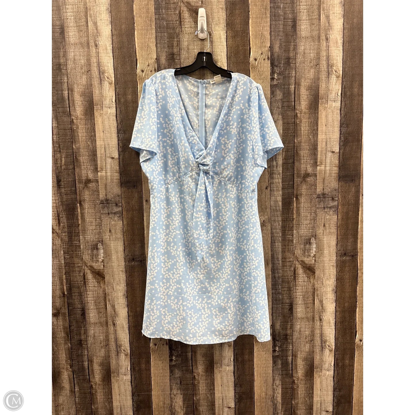 Dress Casual Short By Glamorous In Blue, Size: Xl