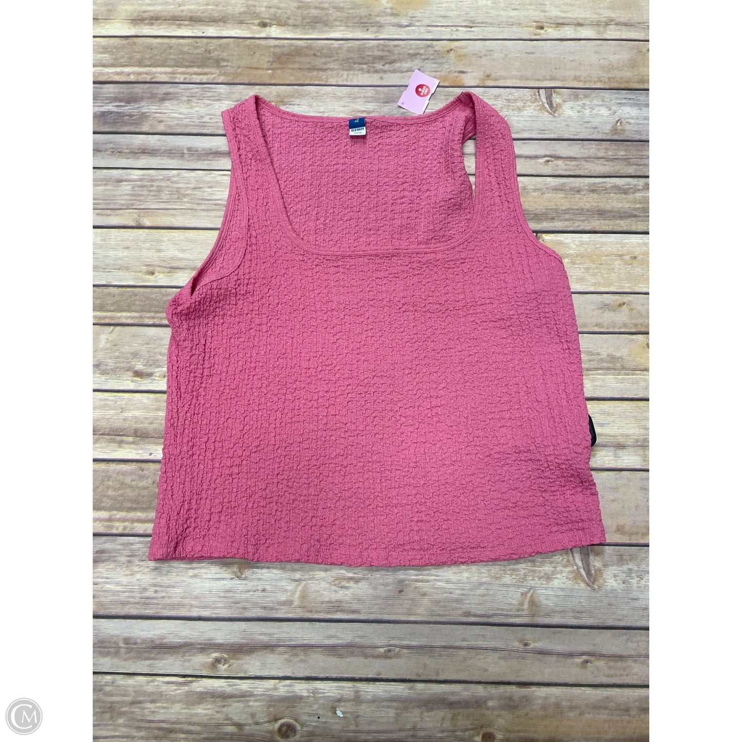 Top Sleeveless By Old Navy In Pink, Size: Xl