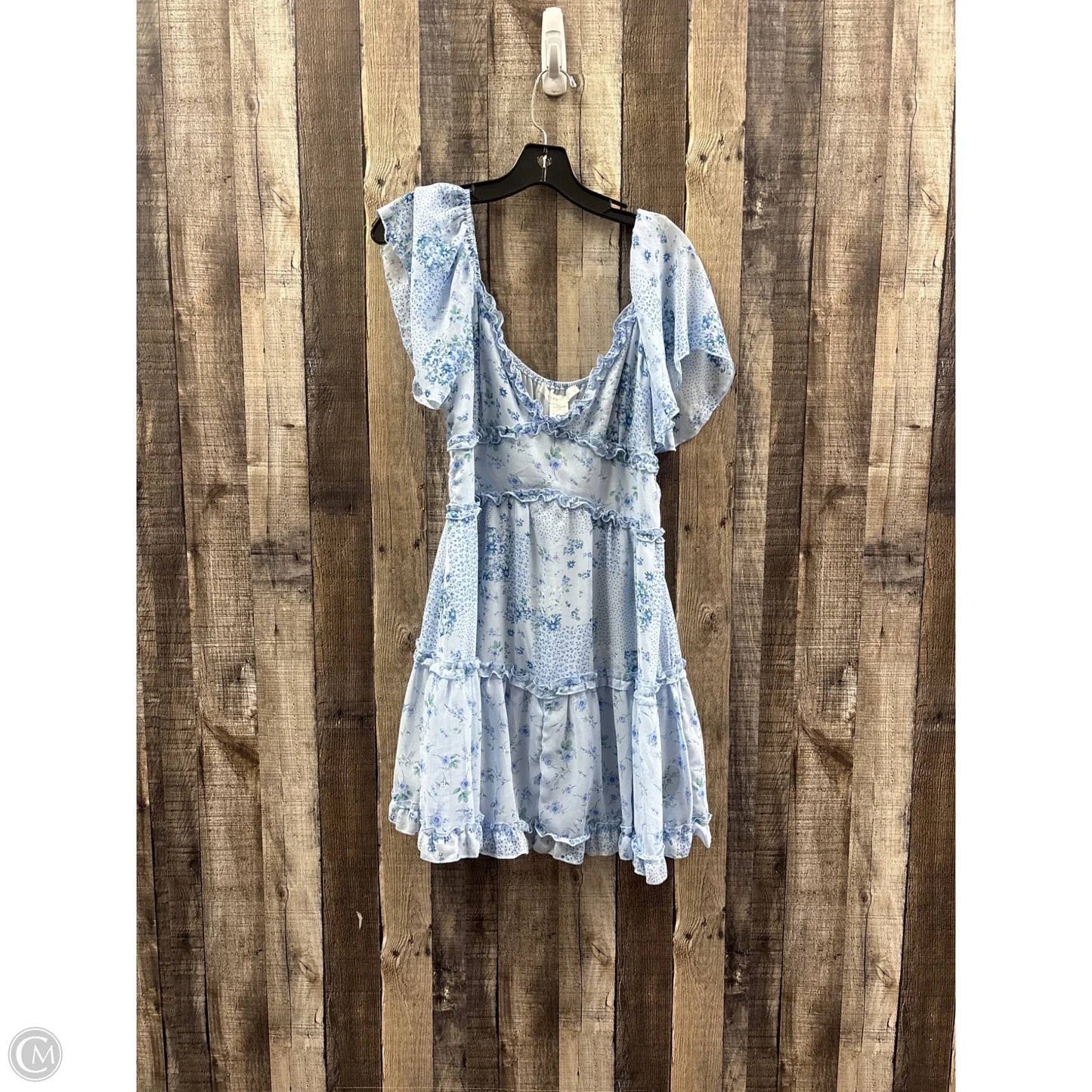 Dress Casual Short By Altard State In Blue, Size: L