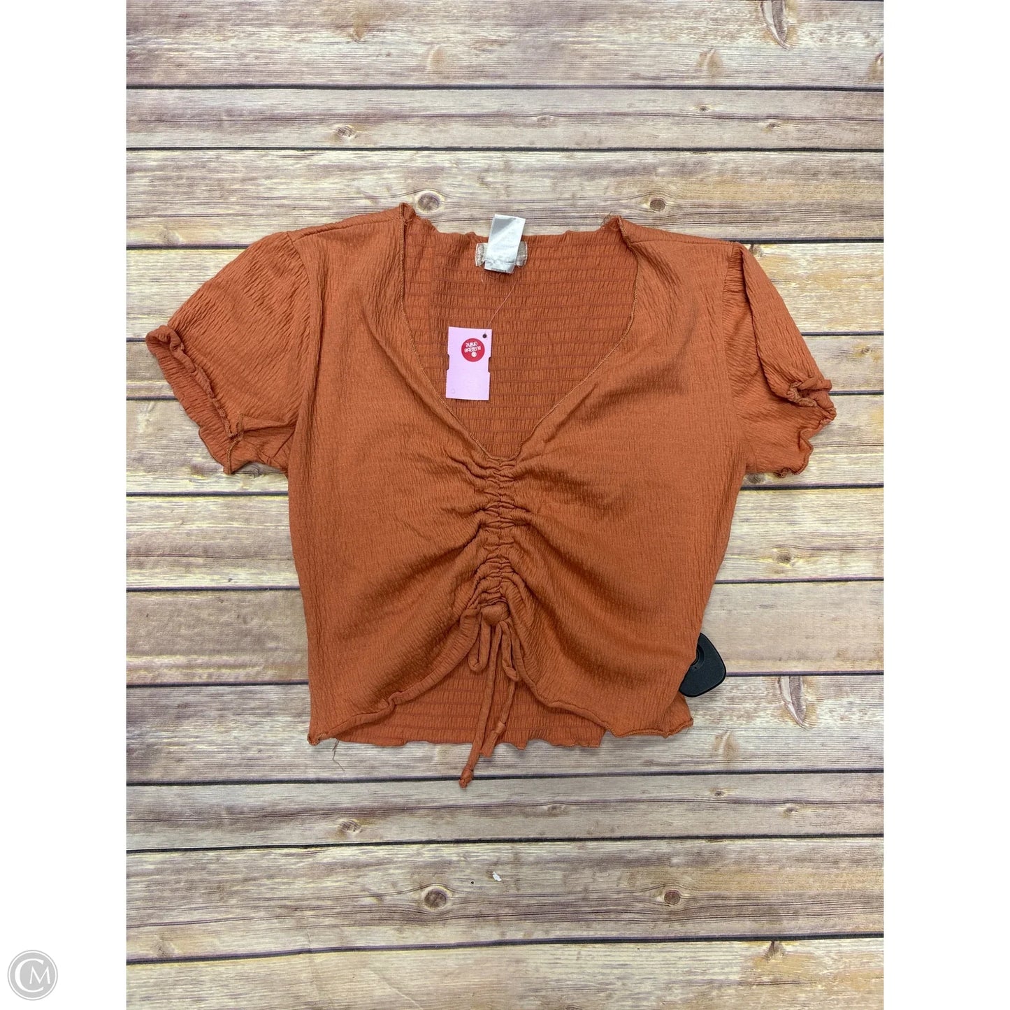 Top Short Sleeve By Altard State In Orange, Size: Xs