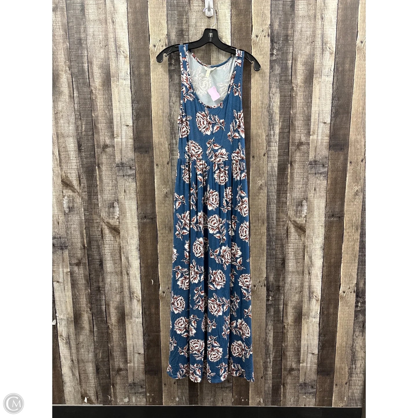 Dress Casual Maxi By Matilda Jane In Blue, Size: M