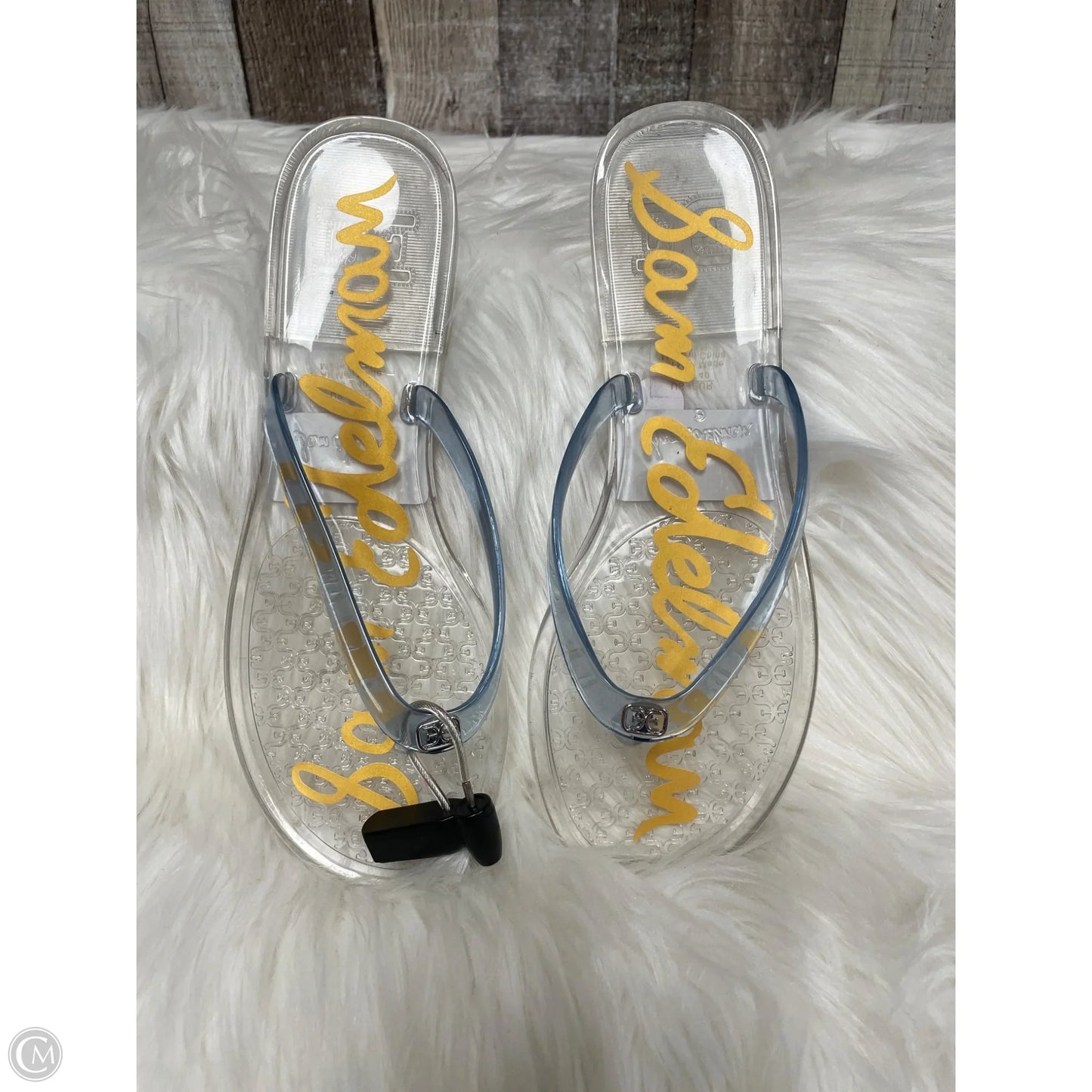 Sandals Flats By Sam Edelman In Clear, Size: 9
